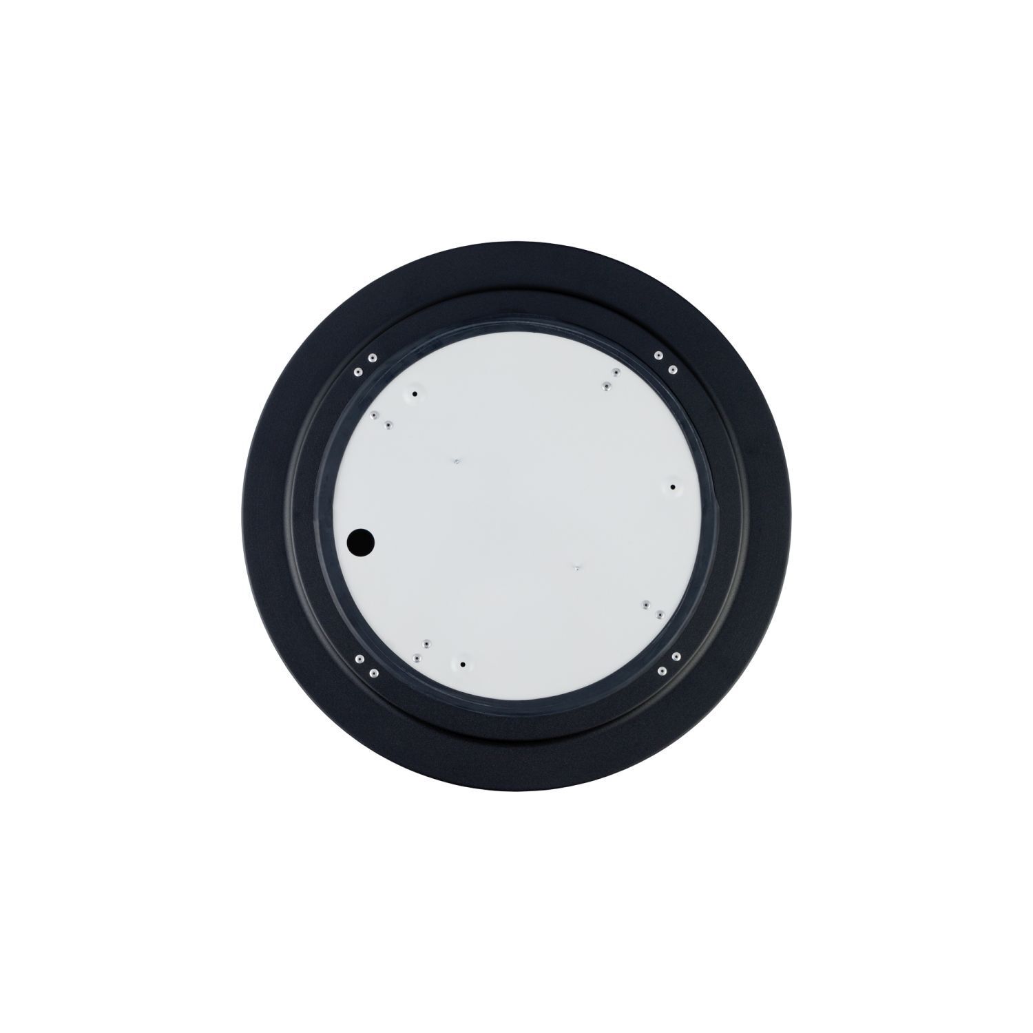 Deckenlampe 3-flammig Schwarz E14 Ø 40,5 cm rund