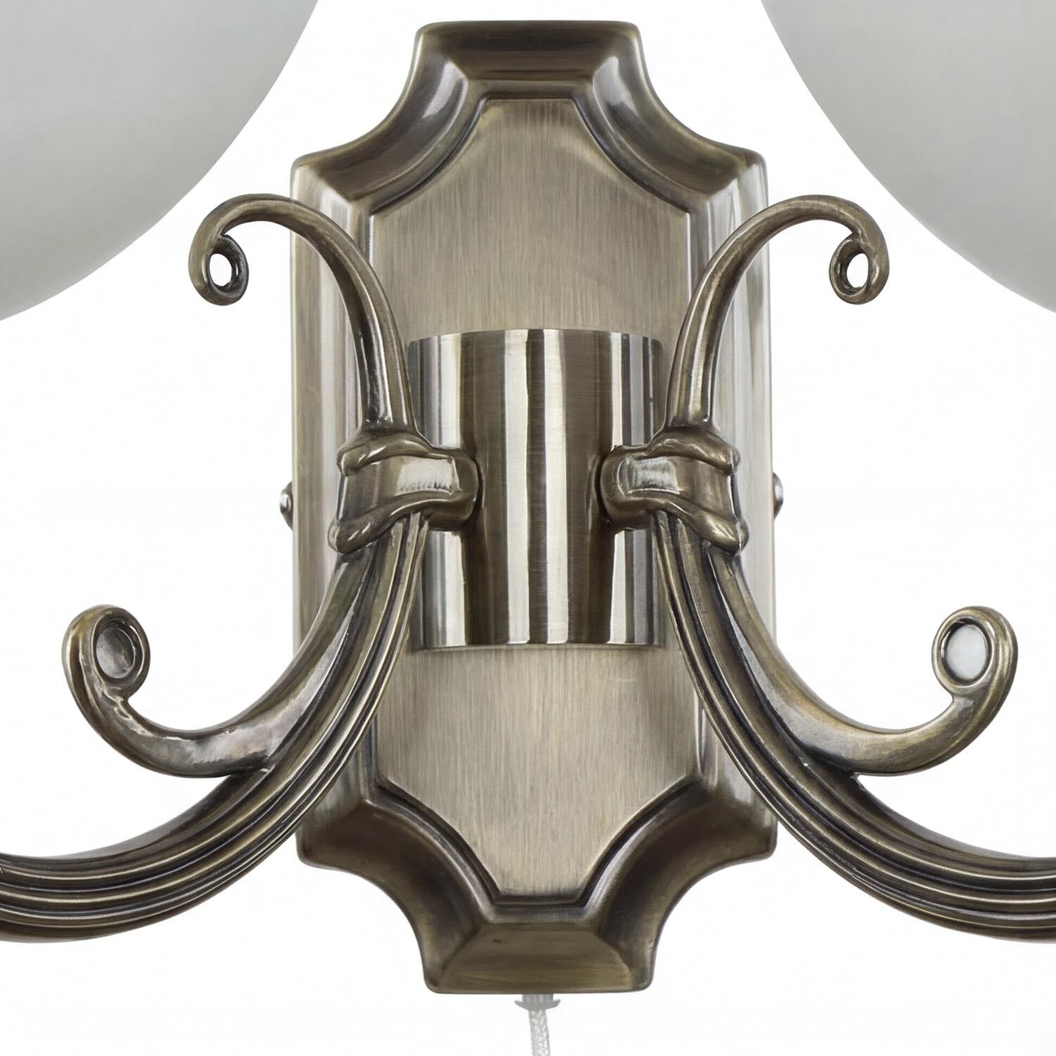 Wandleuchte, Bronze, Metall, Klassisch, Künstlerische Leuchte