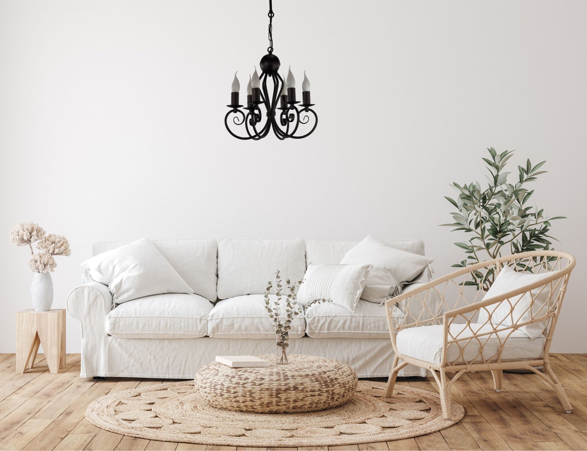 Dekoration für Zuhause, Lampe, Wohnzimmer, Kissen, Tabelle