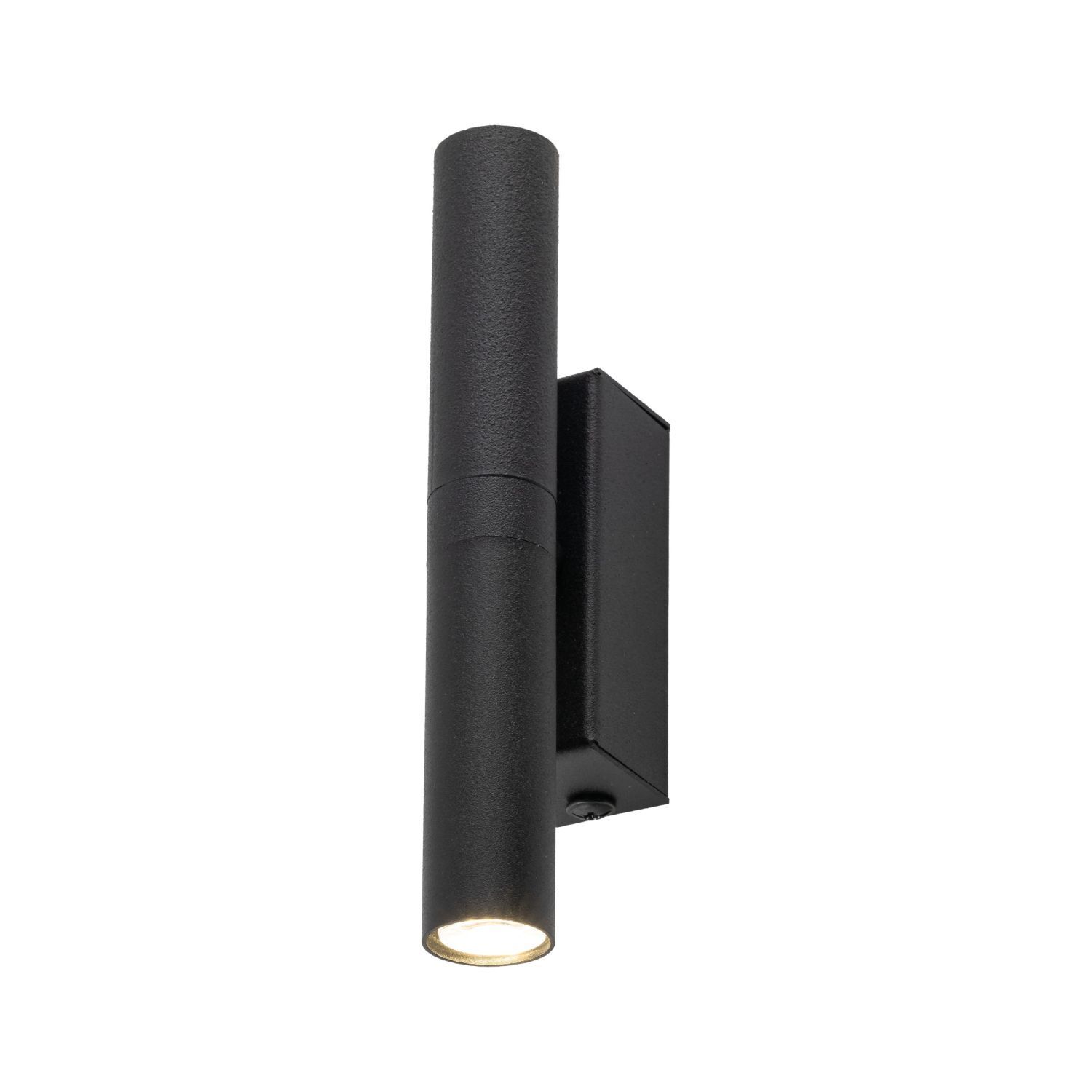Wandlampe Schwarz Up Down H: 16,5 cm B: 2,5 cm Metall 2x G9