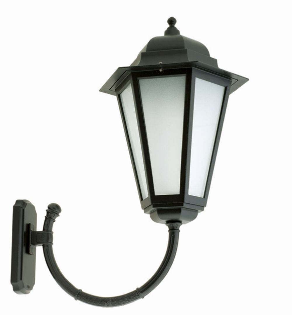 Wandlampe Außen Aluminium H:71cm groß IP43 Rustikal