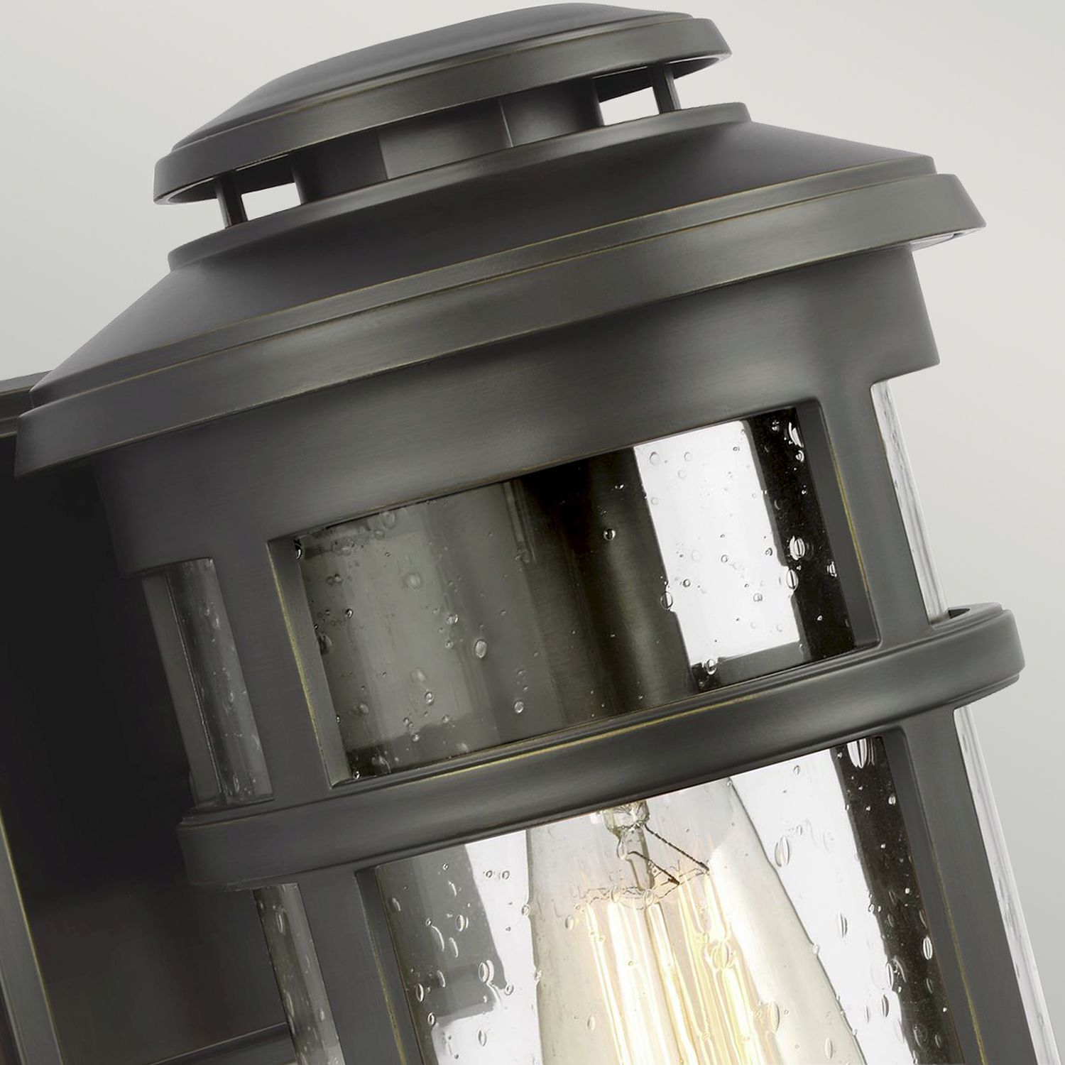 Außenlampe IP44 Rustikal in Bronze antik E27 Balkon