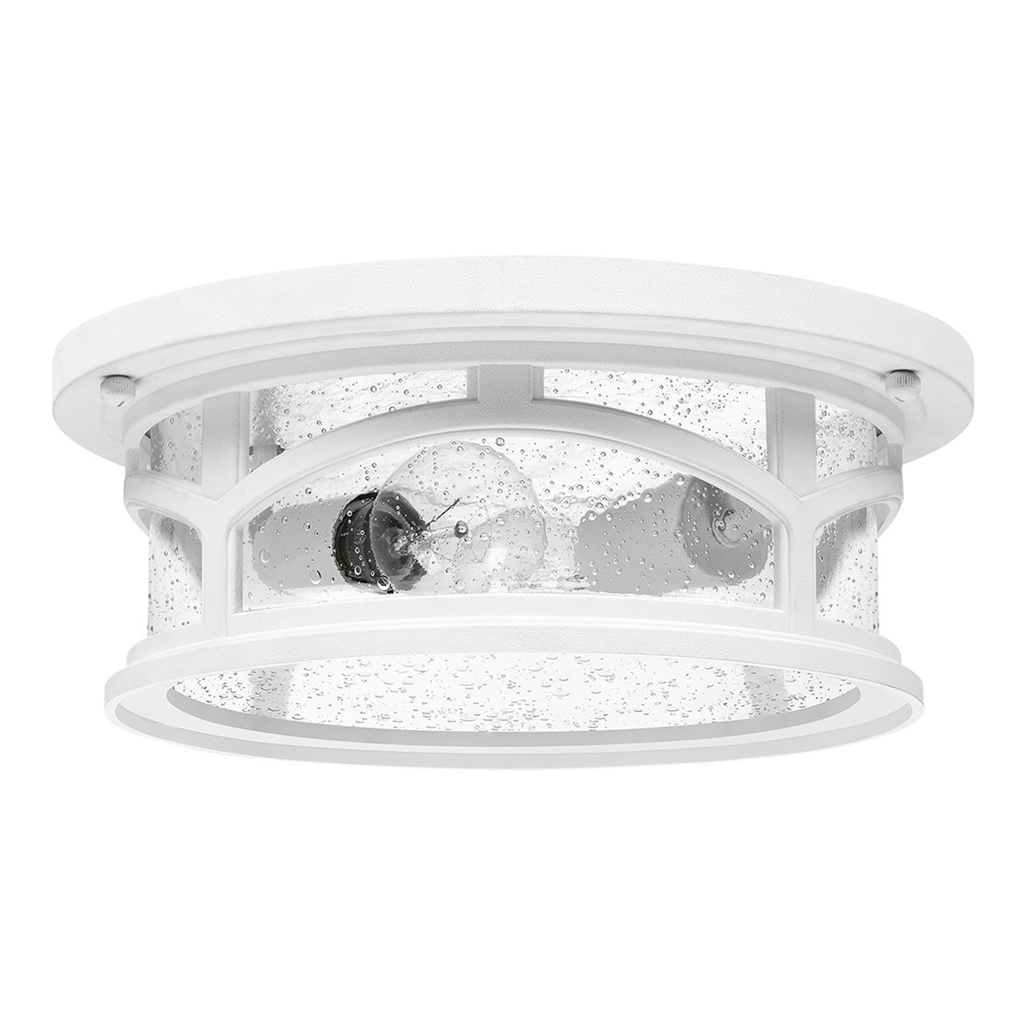Deckenlampe außen IP44 Vintage Design Weiß Eingang