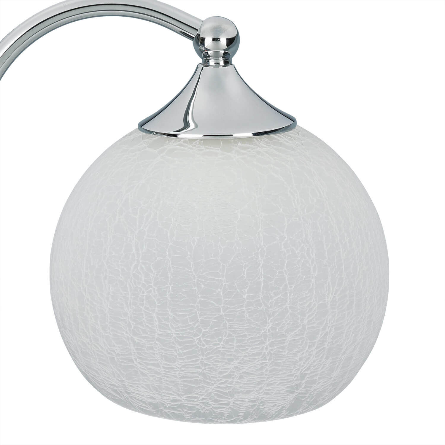 Wandlampe Weiß Chrom NABO Wandleuchte Bad Flur Lampe