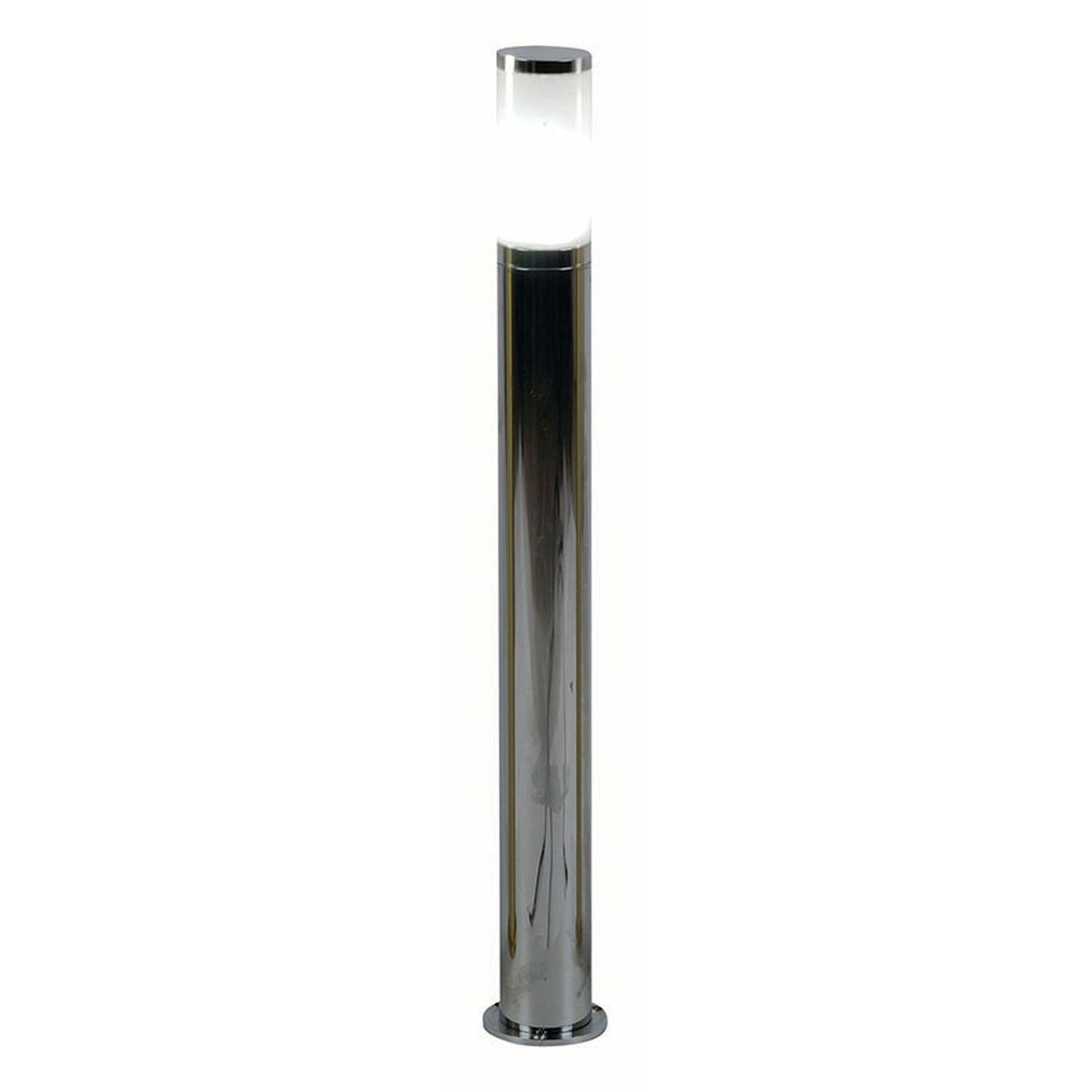 Wegbeleuchtung in Chrom aus Messing E27 65cm hoch
