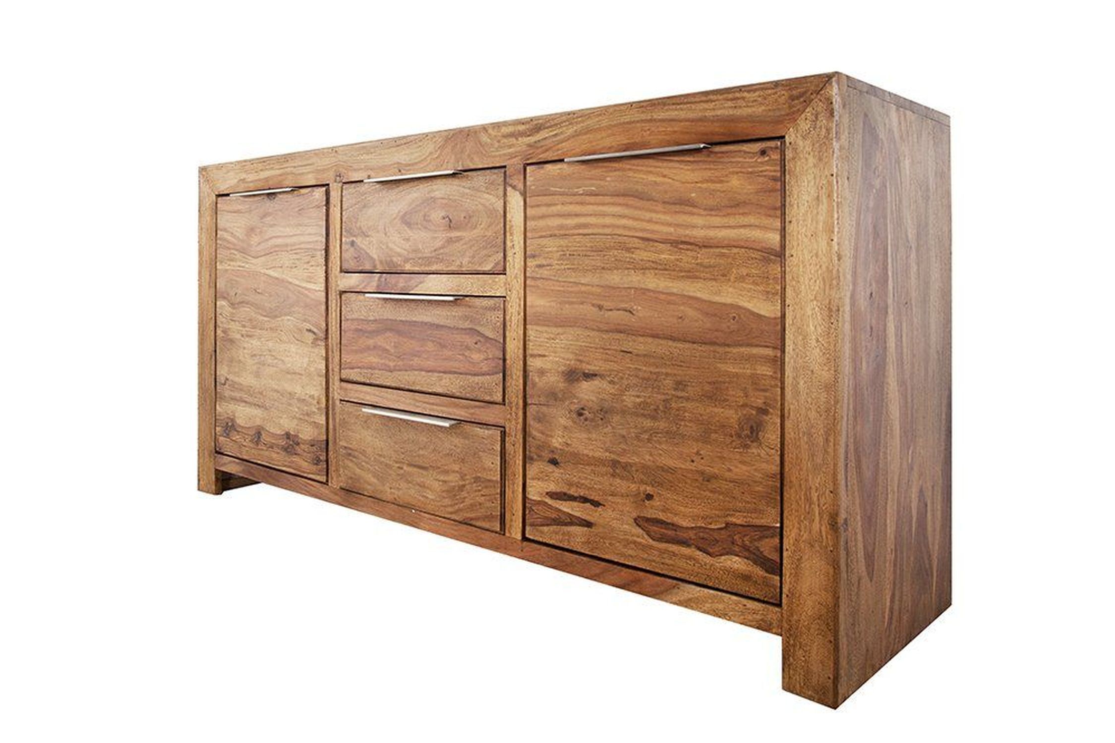 Sideboard Sheesham Holz 135 cm in Natur
