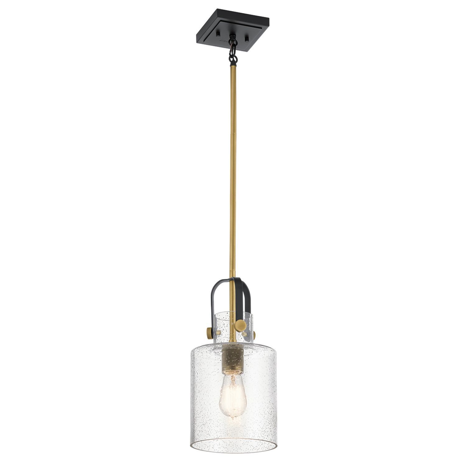 Hängeleuchte Glas 18 cm breit H: max. 141,6 cm verstellbar