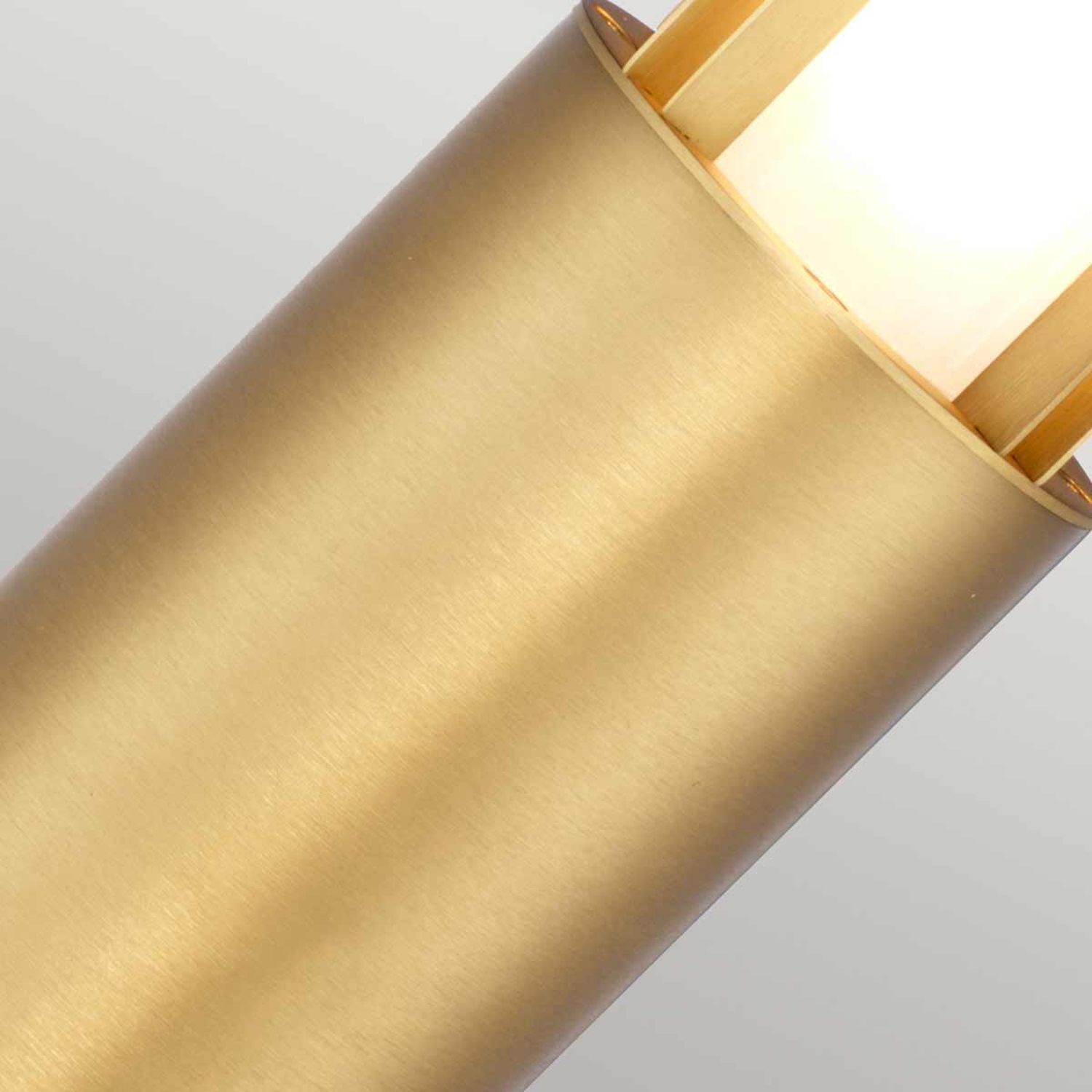 Pollerleuchte Garten aus Messing Glas IP55 70 cm hoch lampenschirm, gold, metall, beleuchtung, hängelampe
