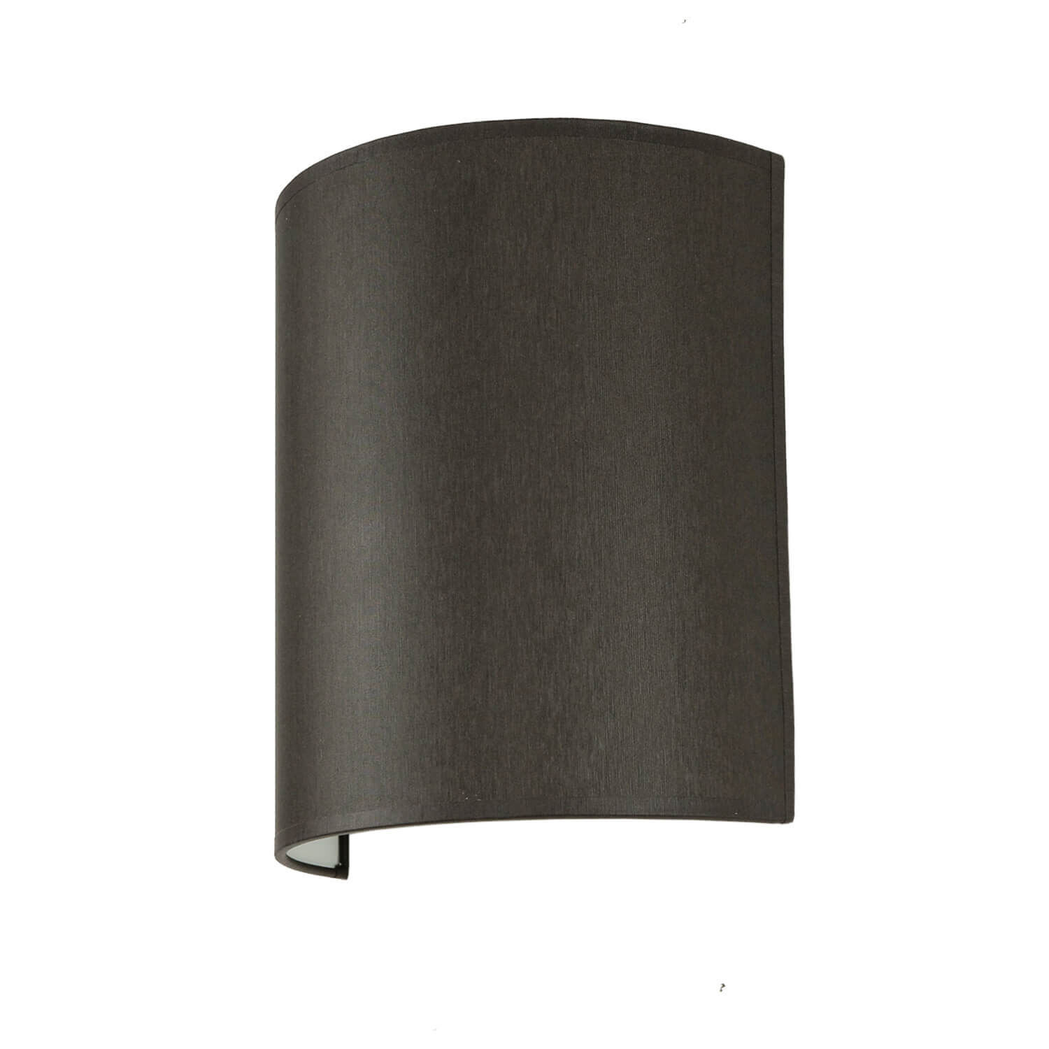 Wandleuchte ALICE in Braun Stoff Schirm modern Lampe, Lampenschirm