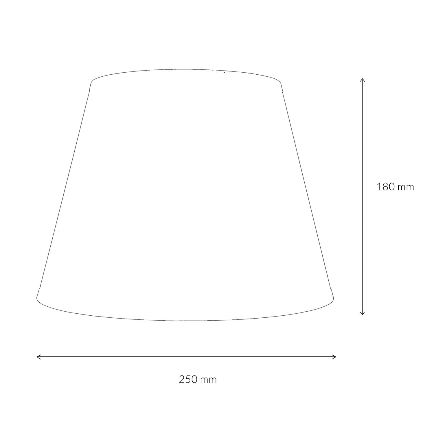 Lampenschirm Stoff für Tischlampe Schwarz E14