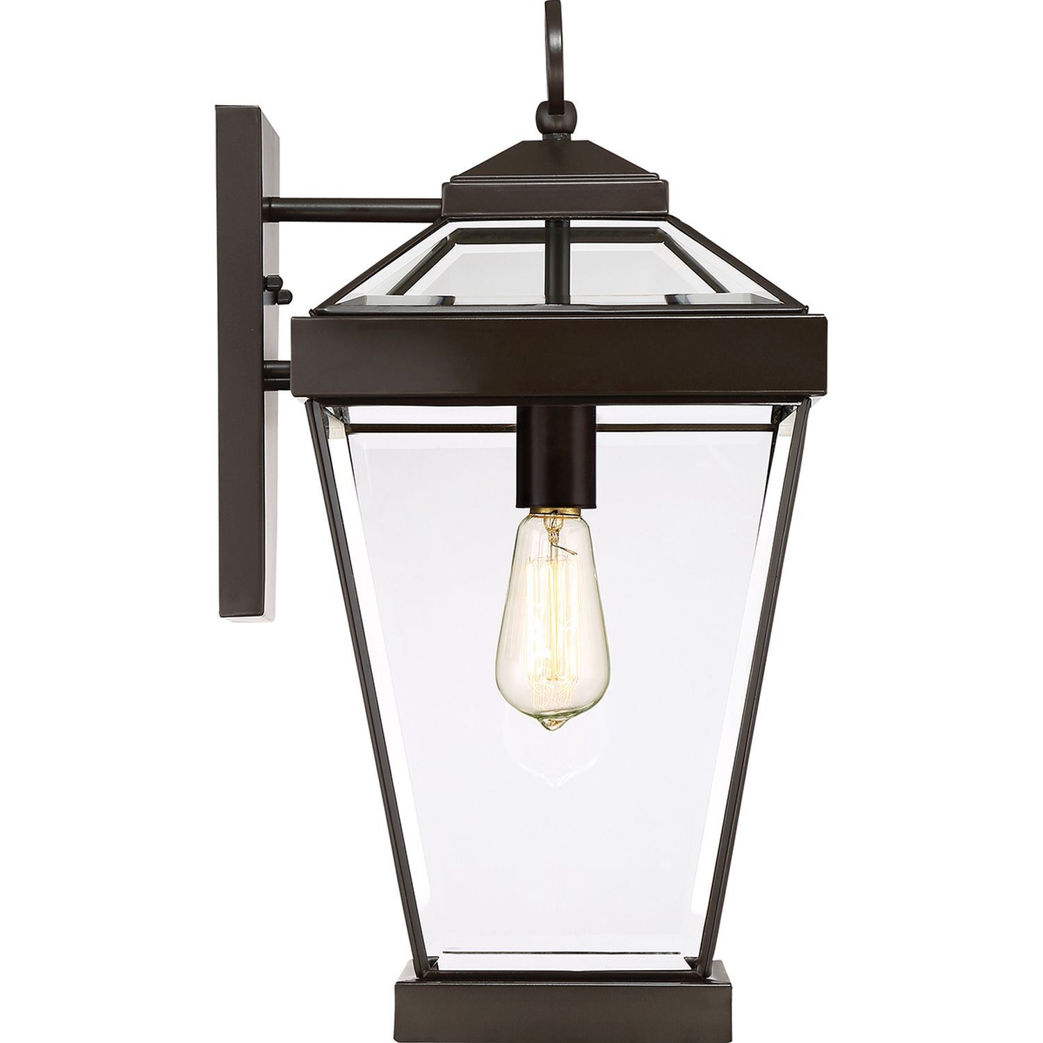 Antike Wandleuchte IP44 Vintage Metall Glas E27_x000D_
