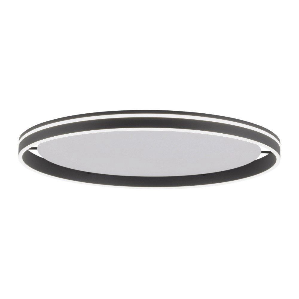 LED Deckenleuchte Farbtemperaturwechsel 58 W Anthrazit