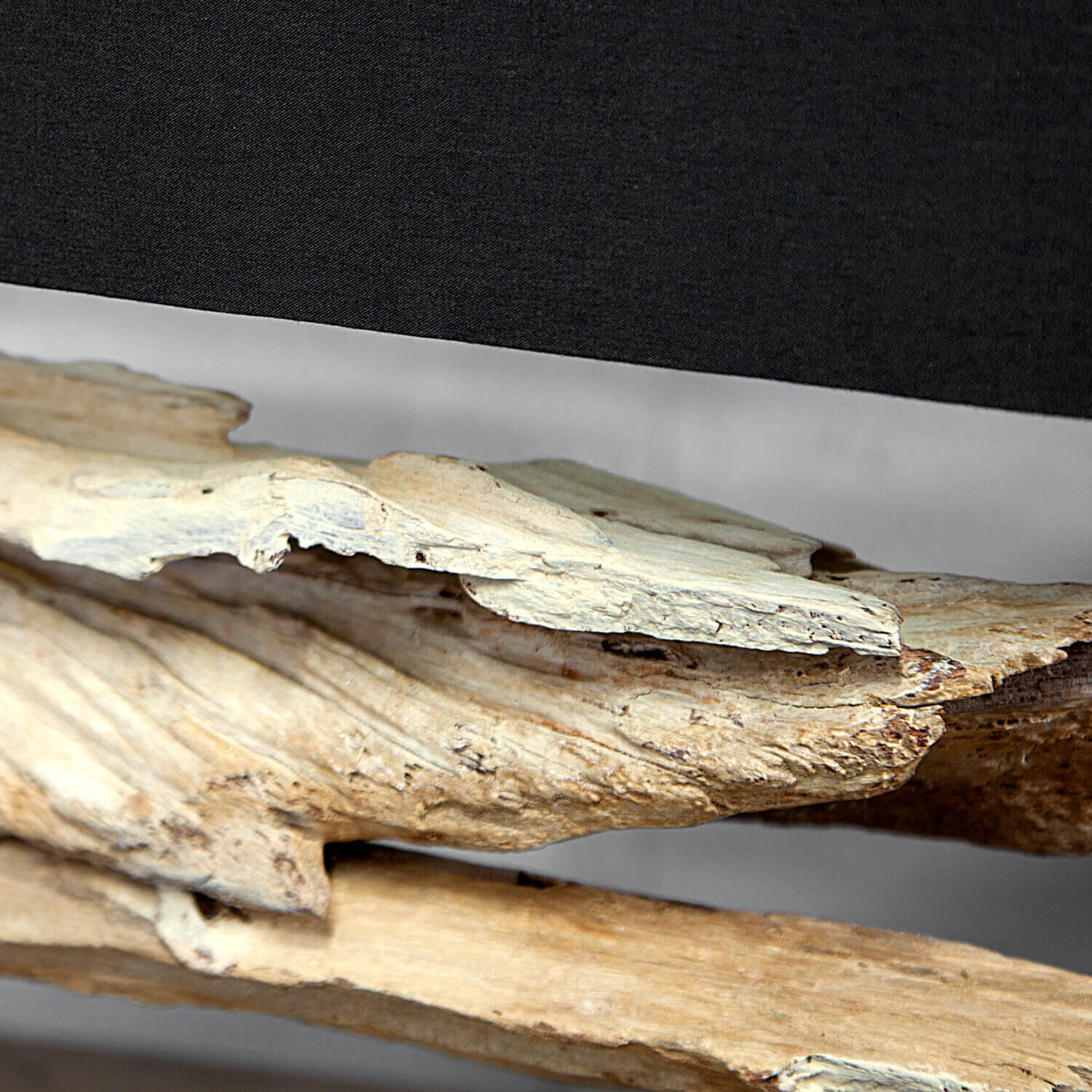 Tischlampe Treibholz Modern kunstvoll individuell Holz