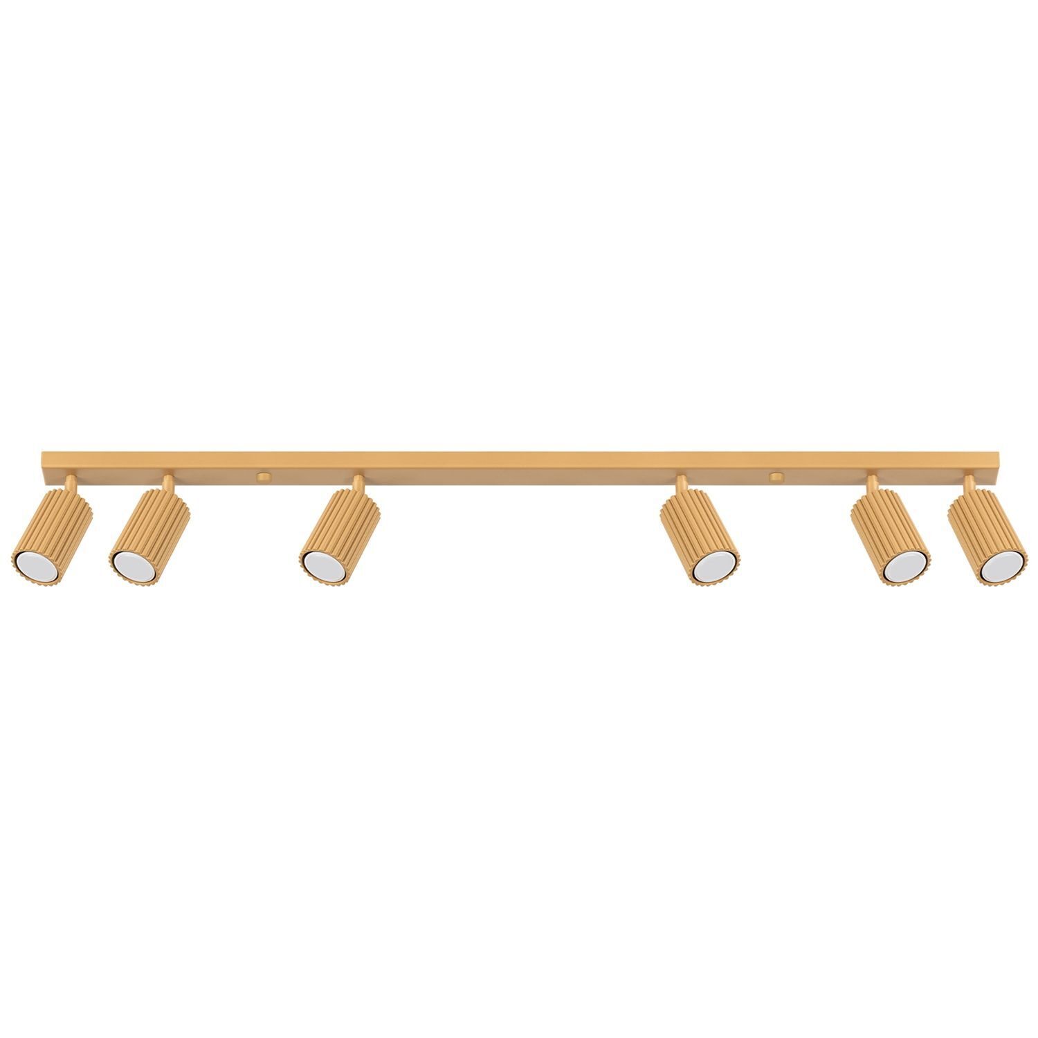 Deckenlampe groß 117 cm lang 4-flammig GU10 in Gold Modern
