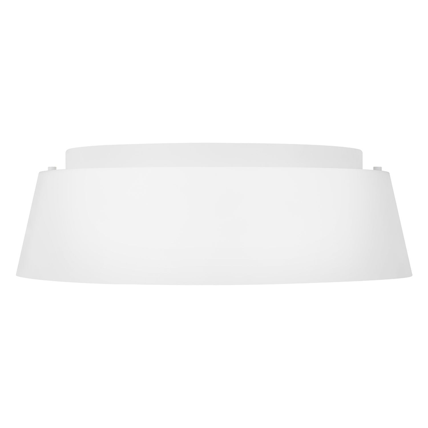 Deckenlampe Weiß Gold Ø37cm rund Modern Metall ZENU