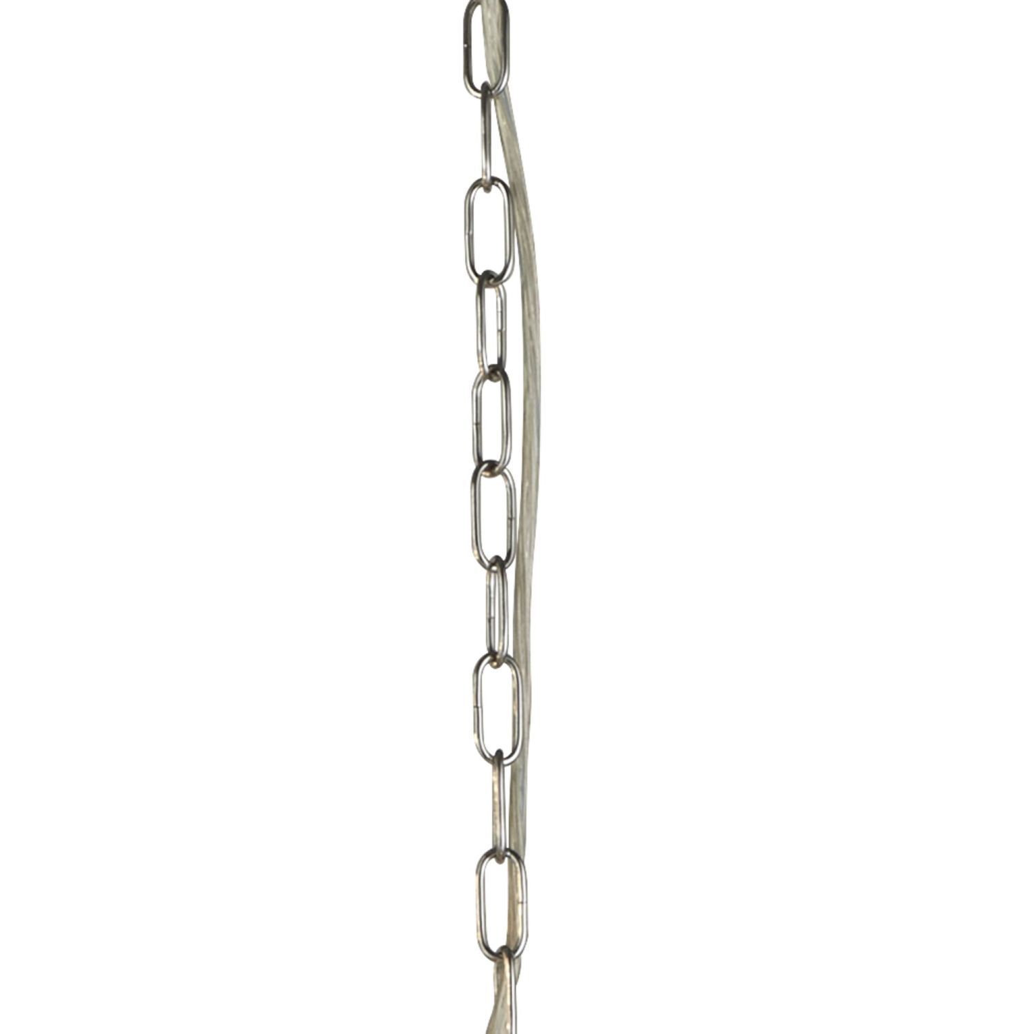 Hängeleuchte Kristall 5x E14 D: 44 cm Art Déco rund