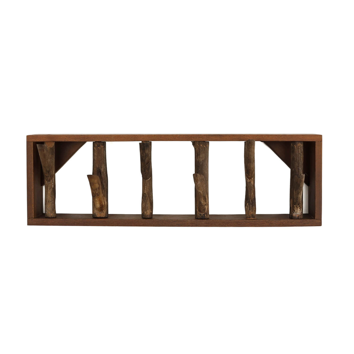 Wandgarderobe Treibholz 36 cm in Natur Handarbeit Ablage, Holz