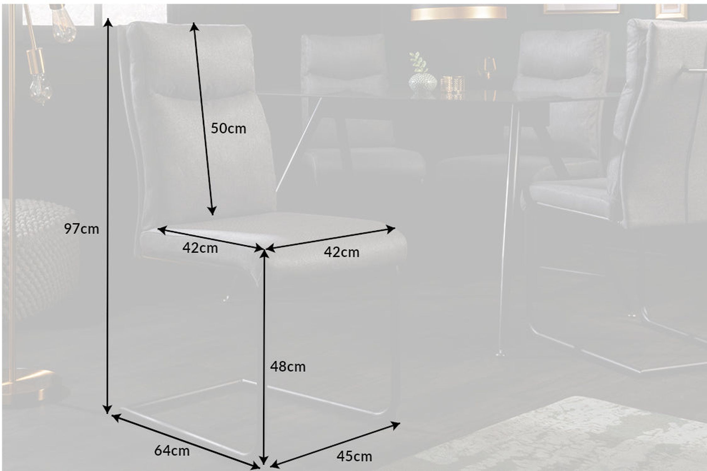 Diagramm, Handlung, Mobiliar