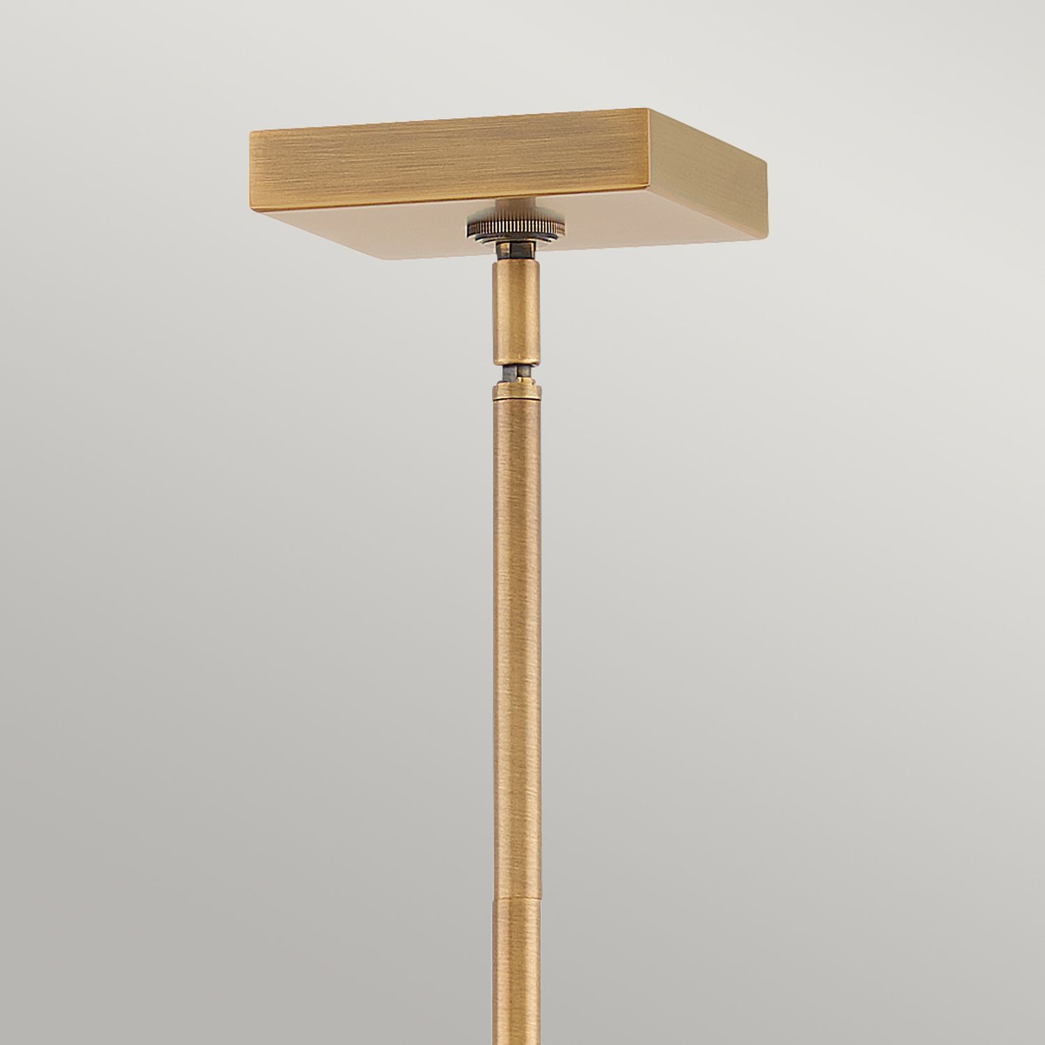 Hängelampe Metall E27 B: 77,8 cm höhenverstellbar in Bronze