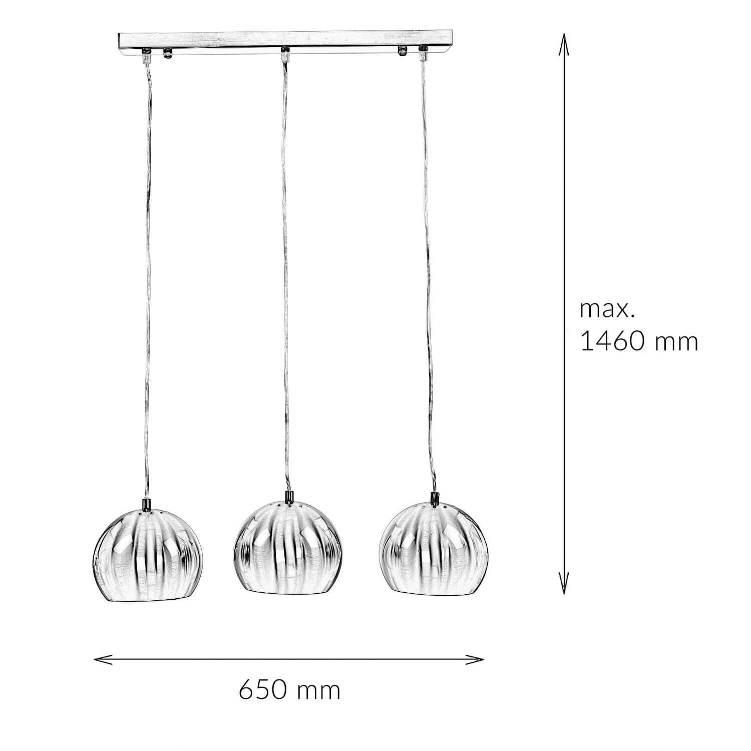 Glanzvolle Hängelampe MIRRI Gold Retro Esstisch Diagramm, Handlung