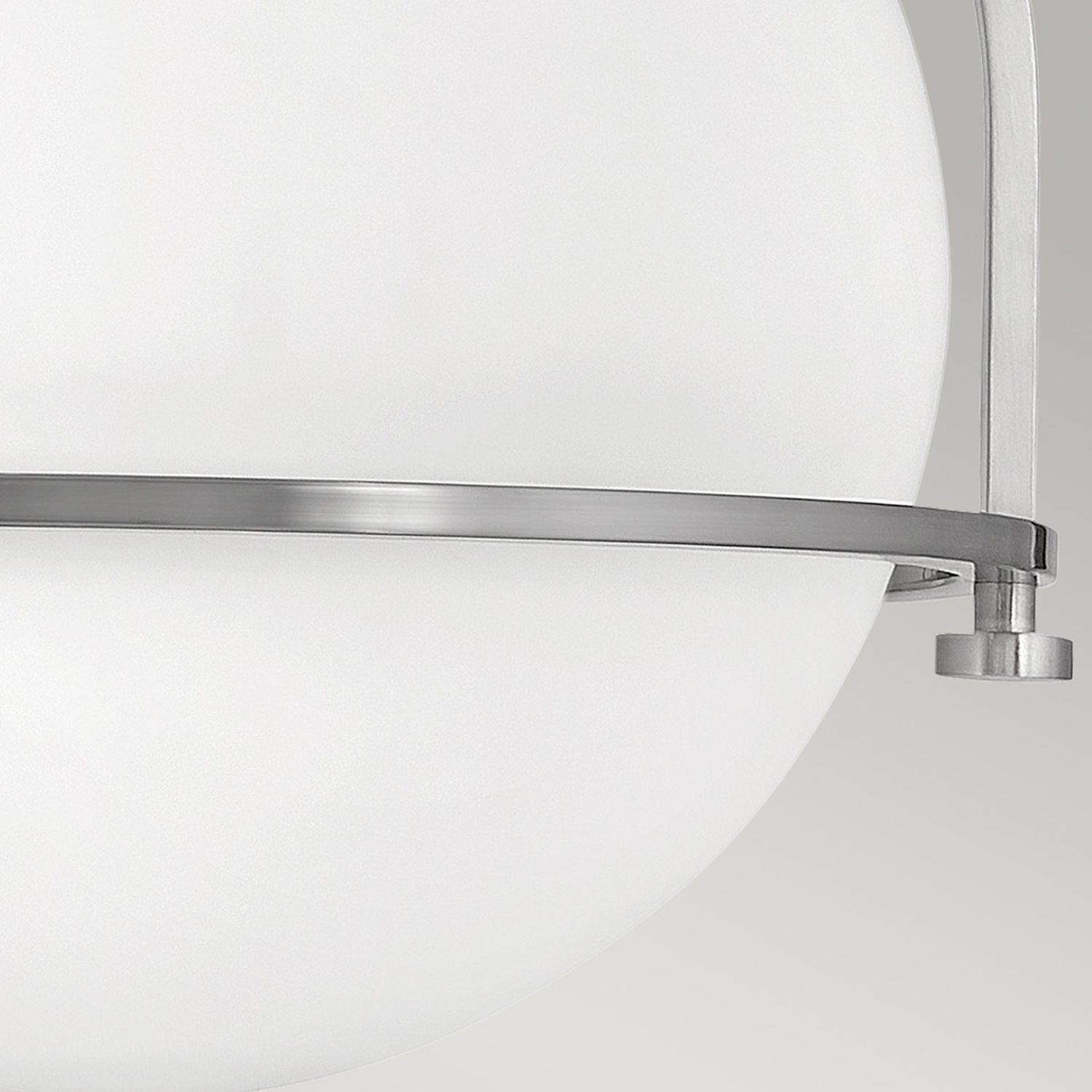 Deckenlampe Metall Glas rund Ø 28,2 cm E27 Kugel Schirm