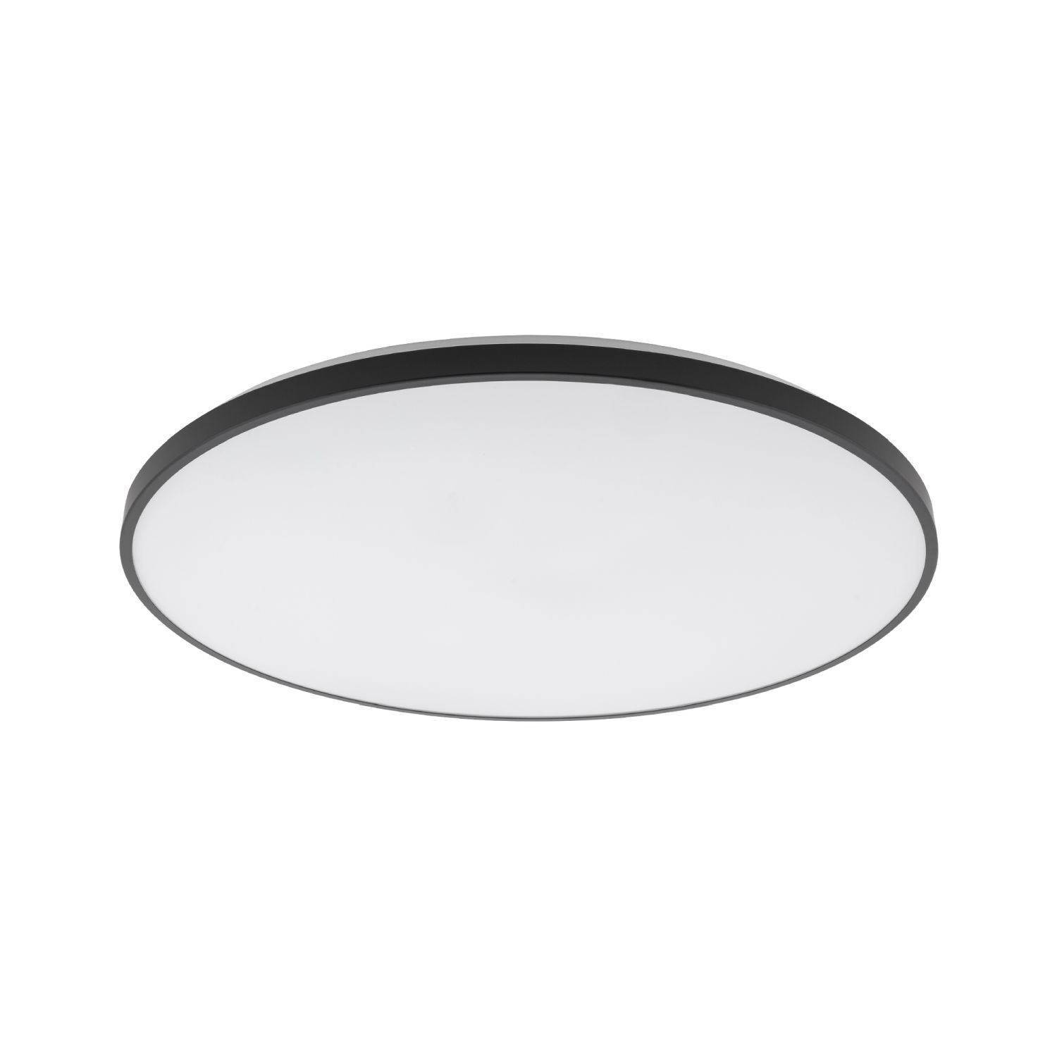 Schwarze LED Deckenlampe Ø64,2 cm 64 W 4700 lm blendarm