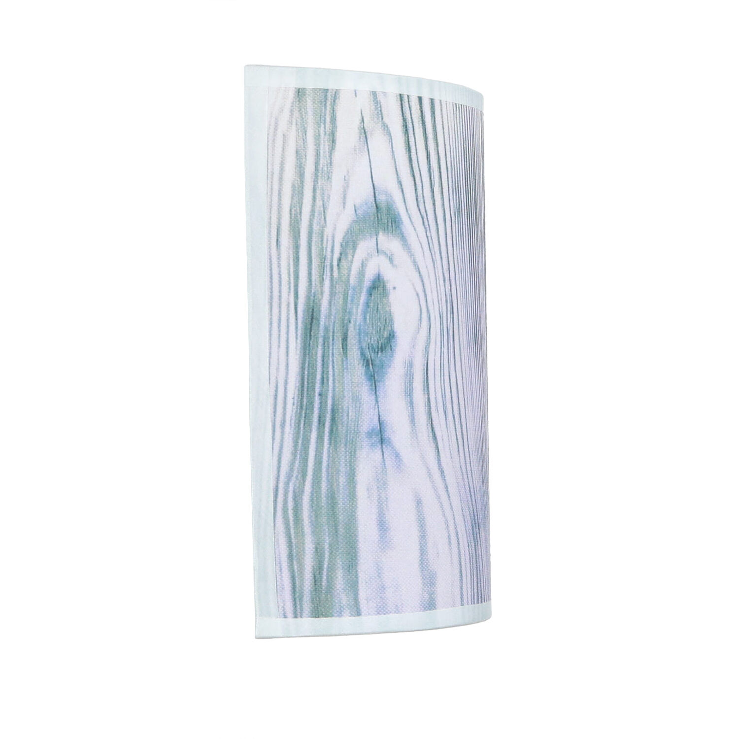 Stoff Wandlampe ALICE Lila Holz Optik Loft Design E27