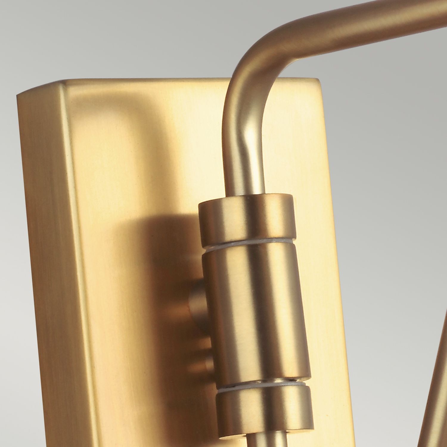 Wandleuchte Schwarz Messing E27 Metall Retro Design