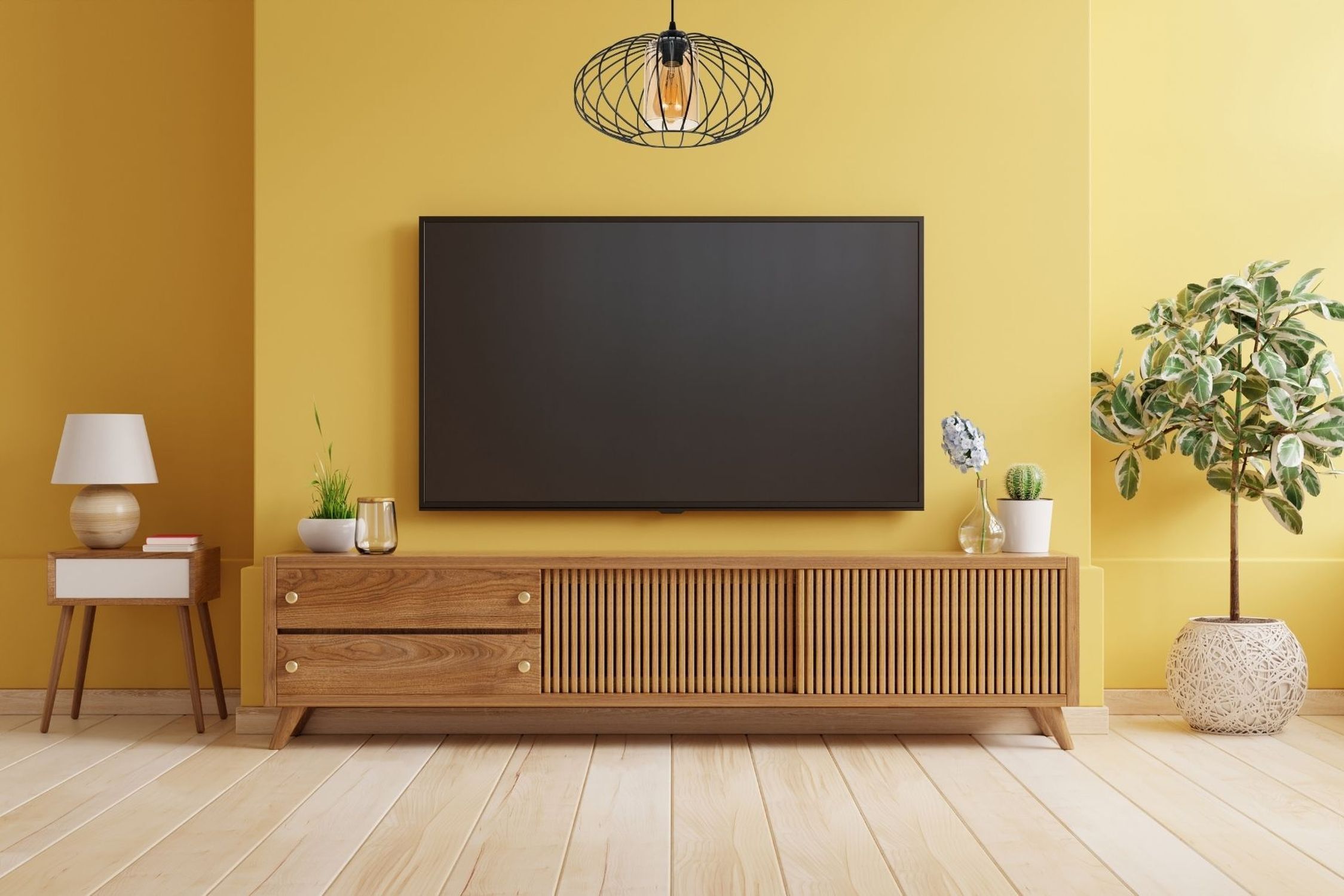 Blendarme Pendelleuchte Schwarz Honig Ø34 cm E27 Retro Innenarchitektur, Bildschirm, Computer-Hardware, Überwachen, Pflanze