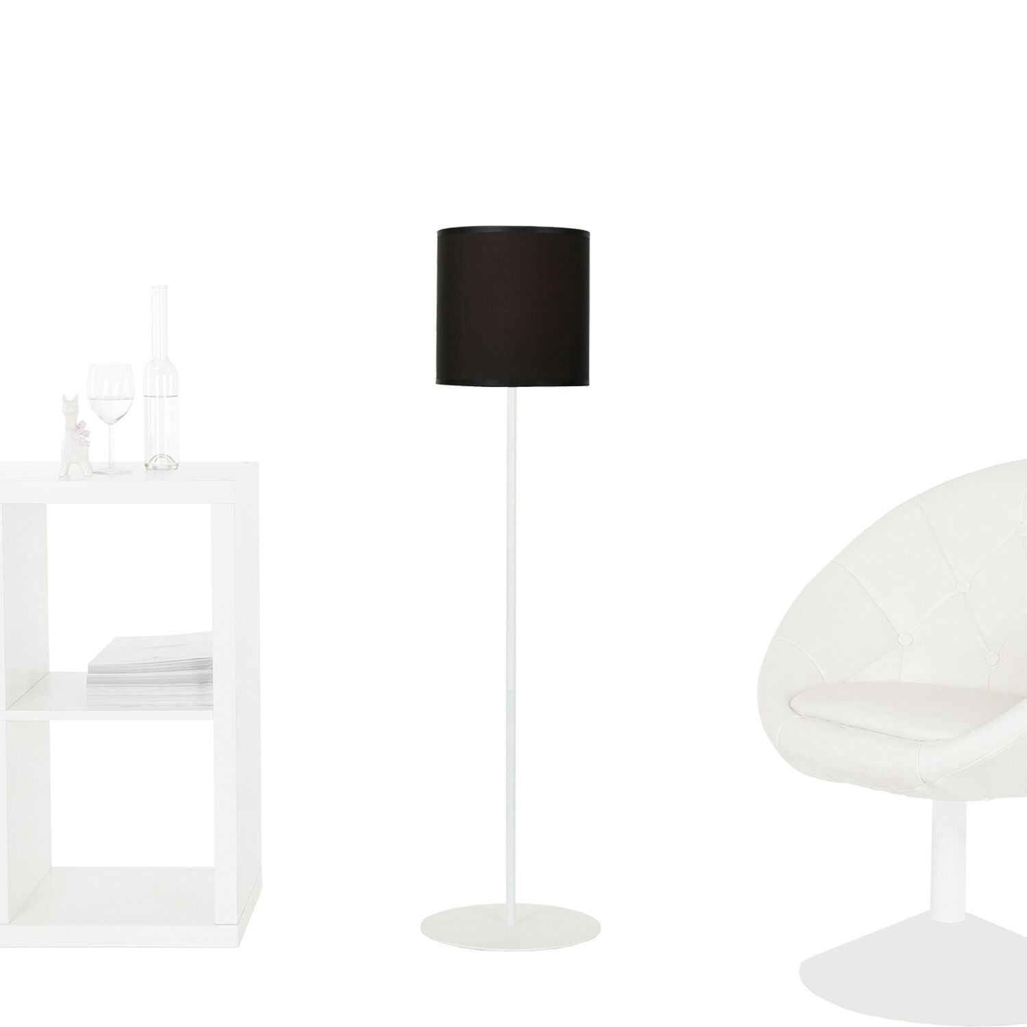 Lampe, Stuhl, Mobiliar