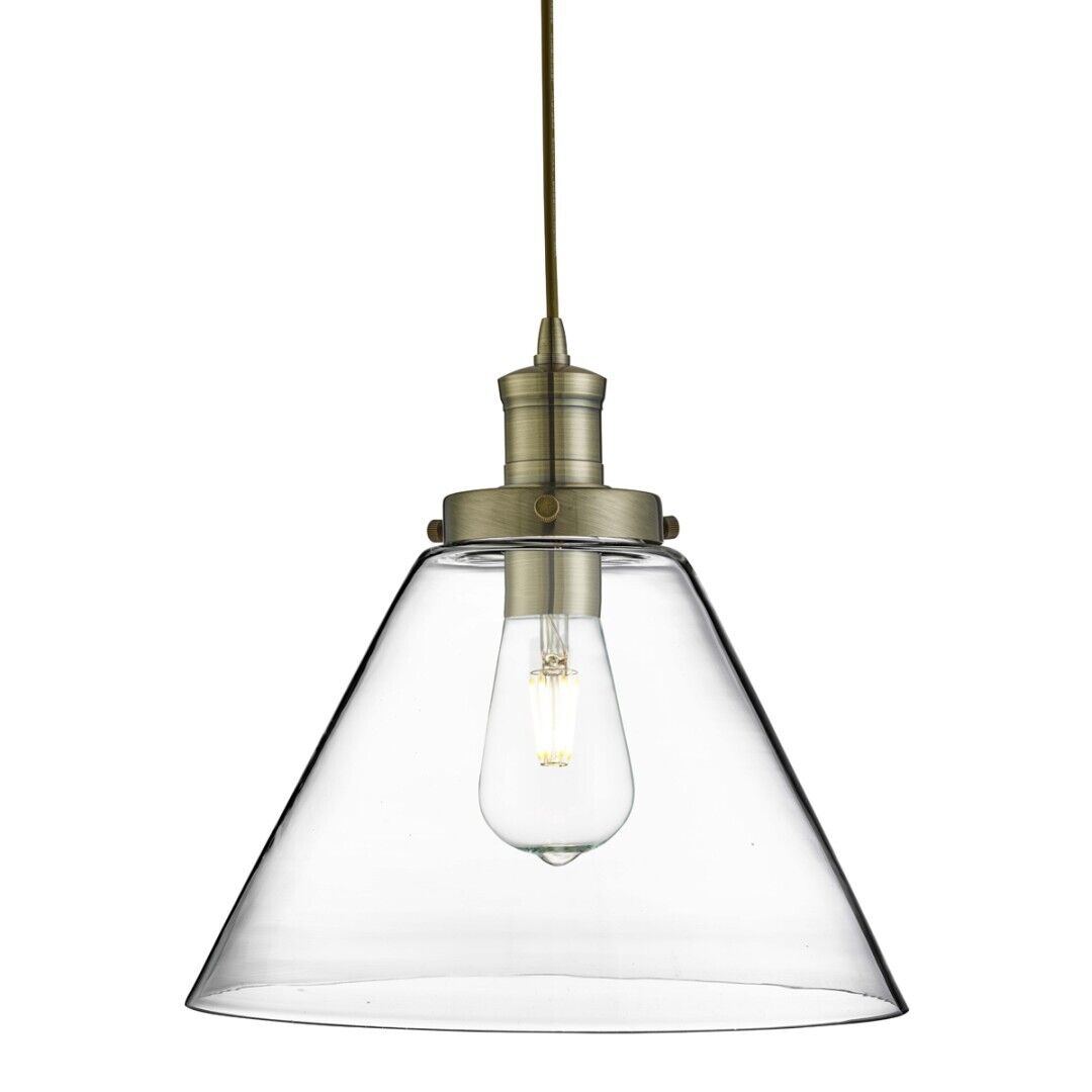 Vintage Pendelleuchte PYRAMID