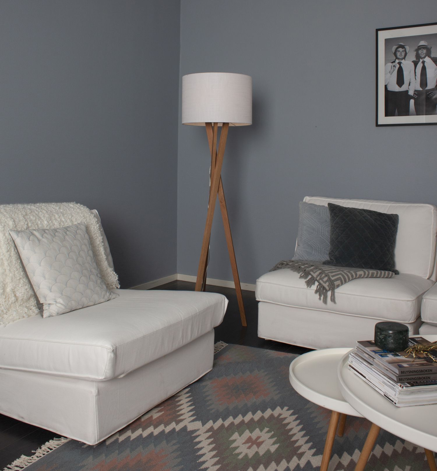 Lampe, Couch, Mobiliar, Wohnzimmer, Dekoration für Zuhause