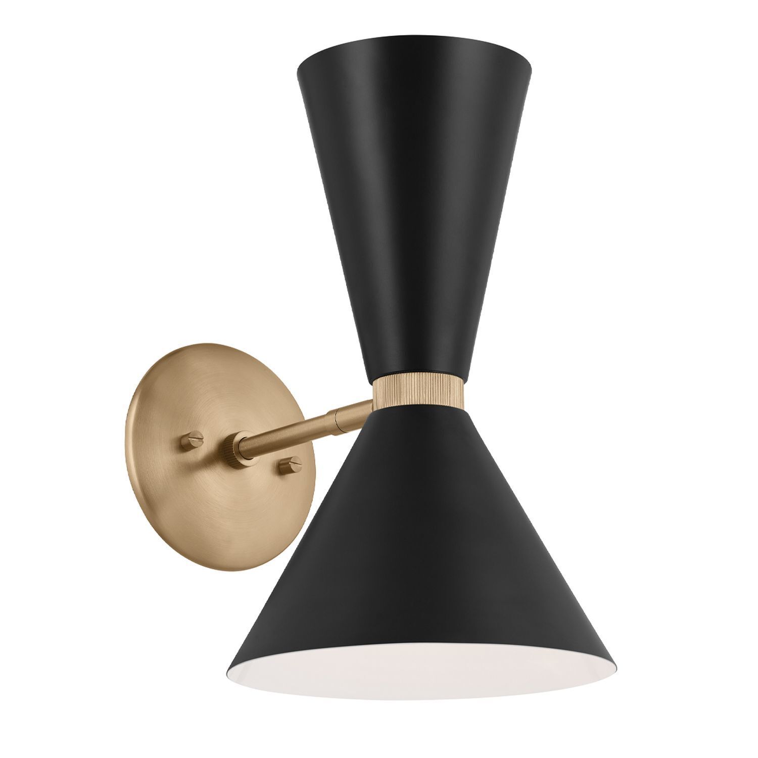 Wandlampe Metall E27 verstellbar 34,1 cm hoch Up Down