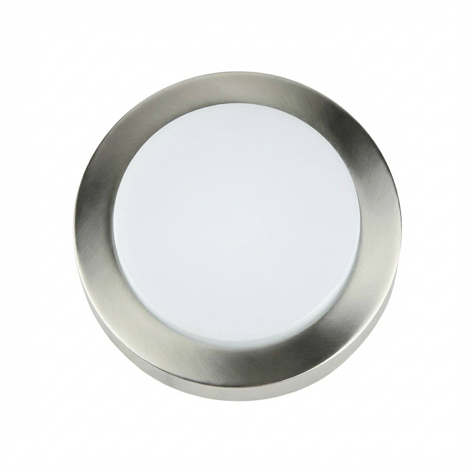 LED-Licht, Deckenleuchte, Rund, Edelstahl, Beleuchtung