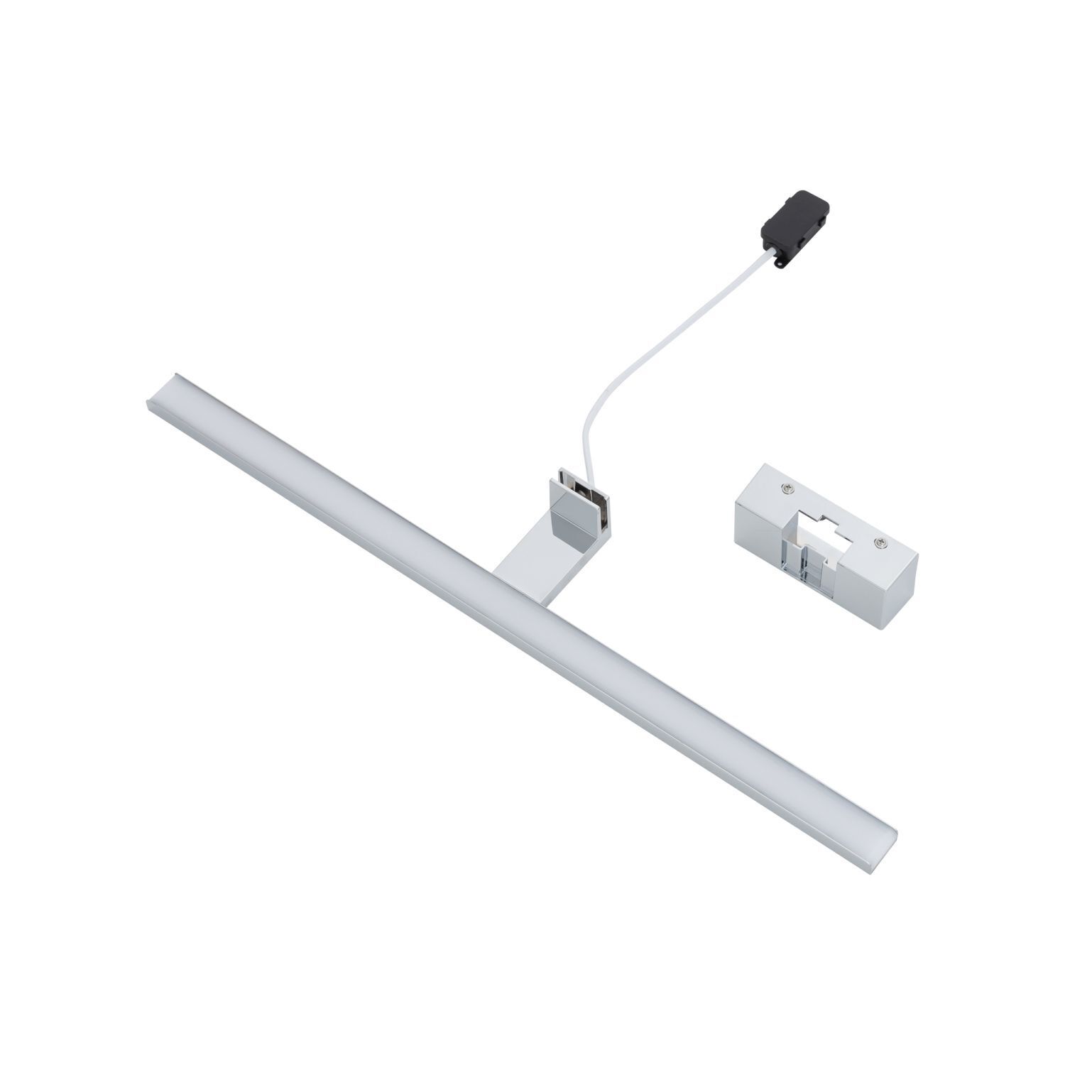 LED Spiegelleuchte IP44 Chrom 4000 K 950 lm Aluminium