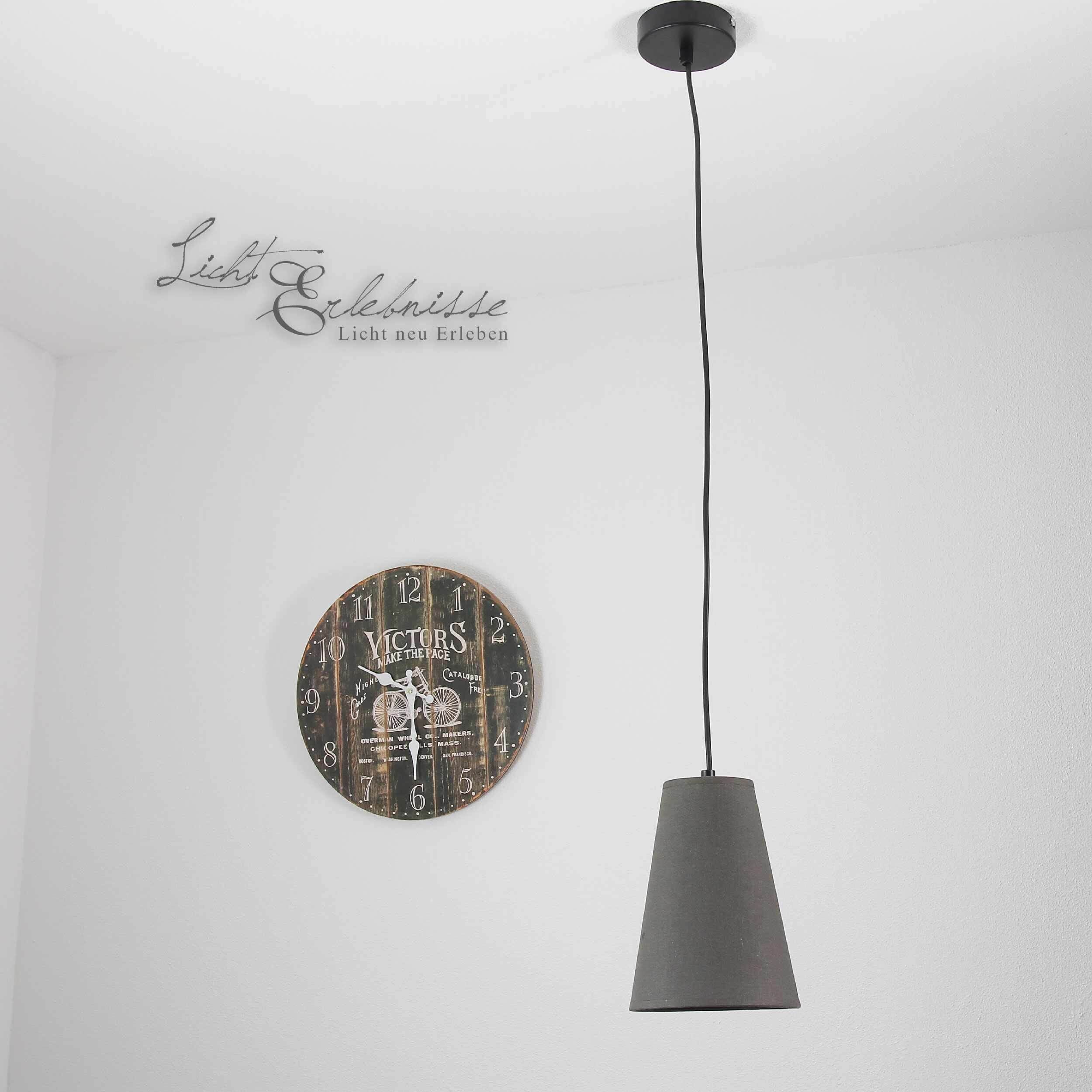 Pendelleuchte E27 Modern Braun Lampe