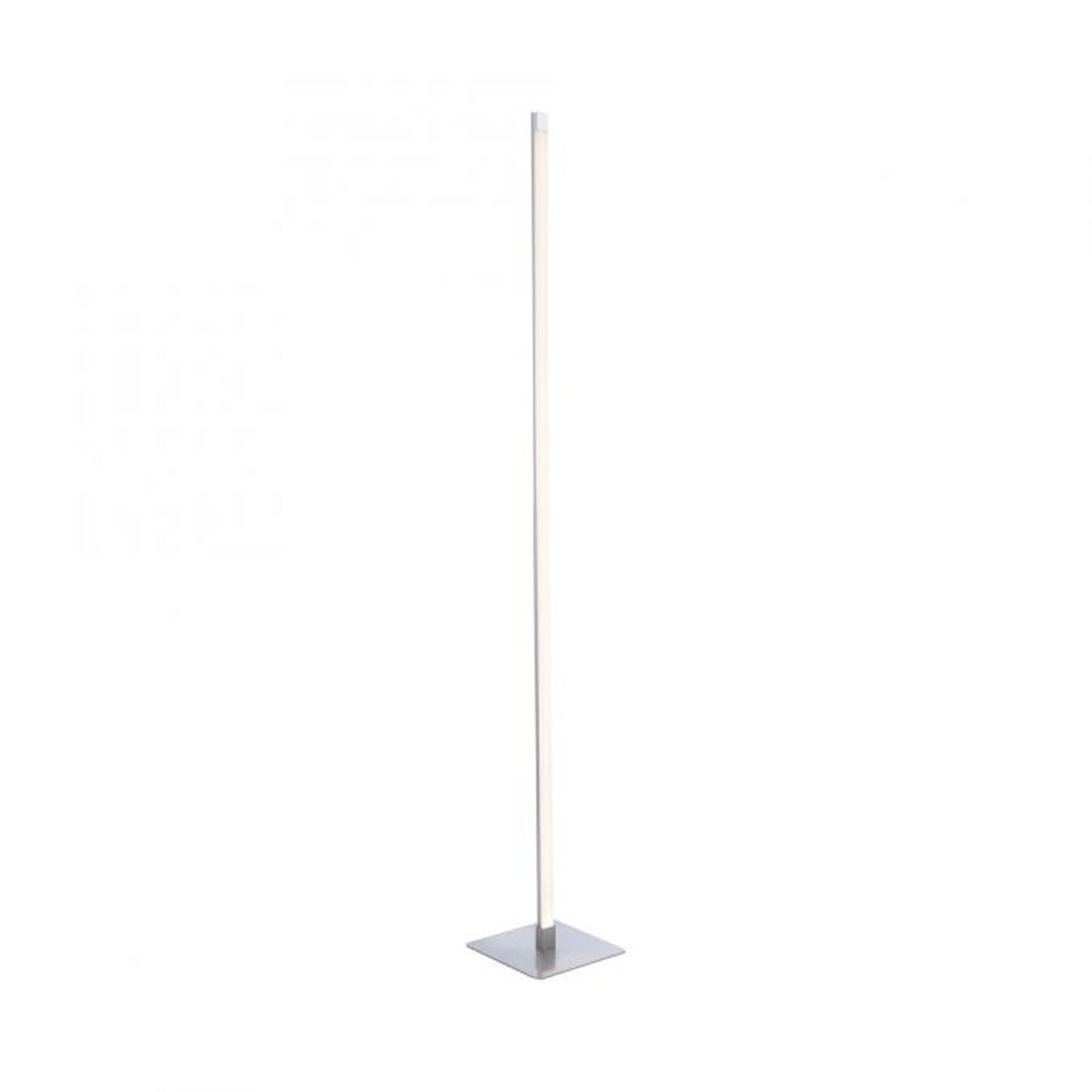 Stilvolle LED Stehlampe Metall dimmbar 150 cm in Stahl Lampe