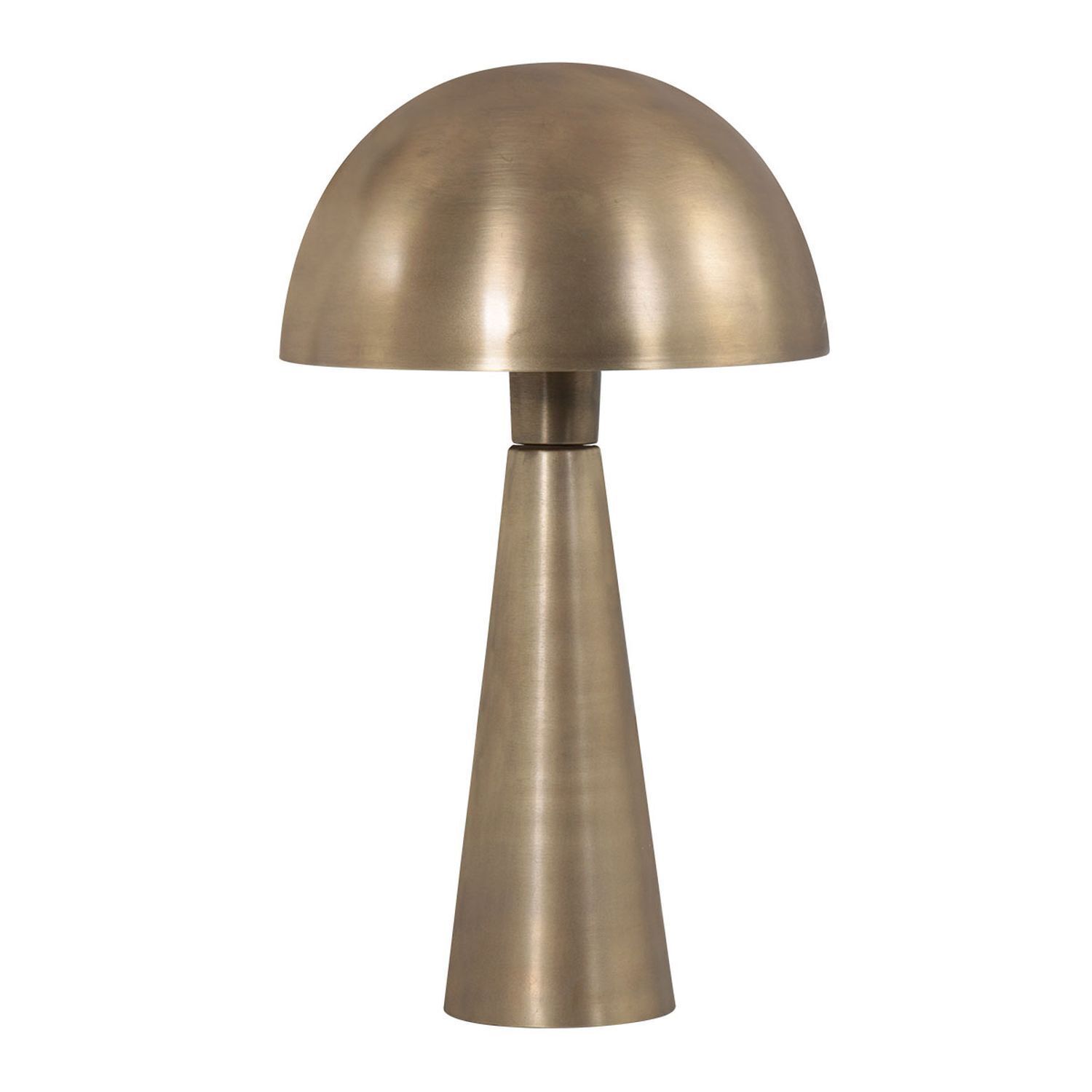 Tischlampe indirekt Metall in Bronze 42 cm E27 stylisch