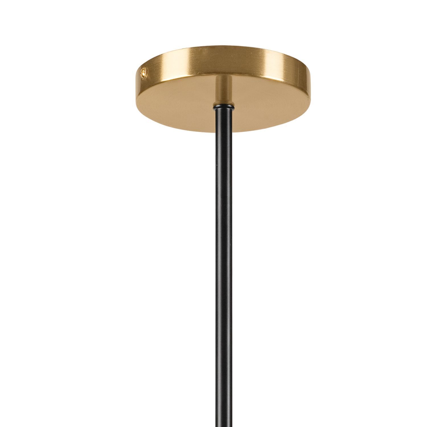 Blendarme Deckenlampe Glas G9 7-flammig Kugeln in Gold Lampe