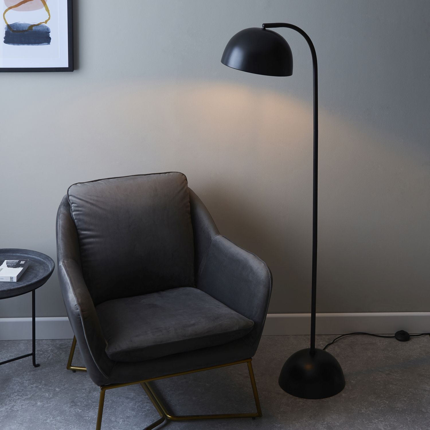Lampe, Mobiliar, Stuhl, Stehlampe, Sessel