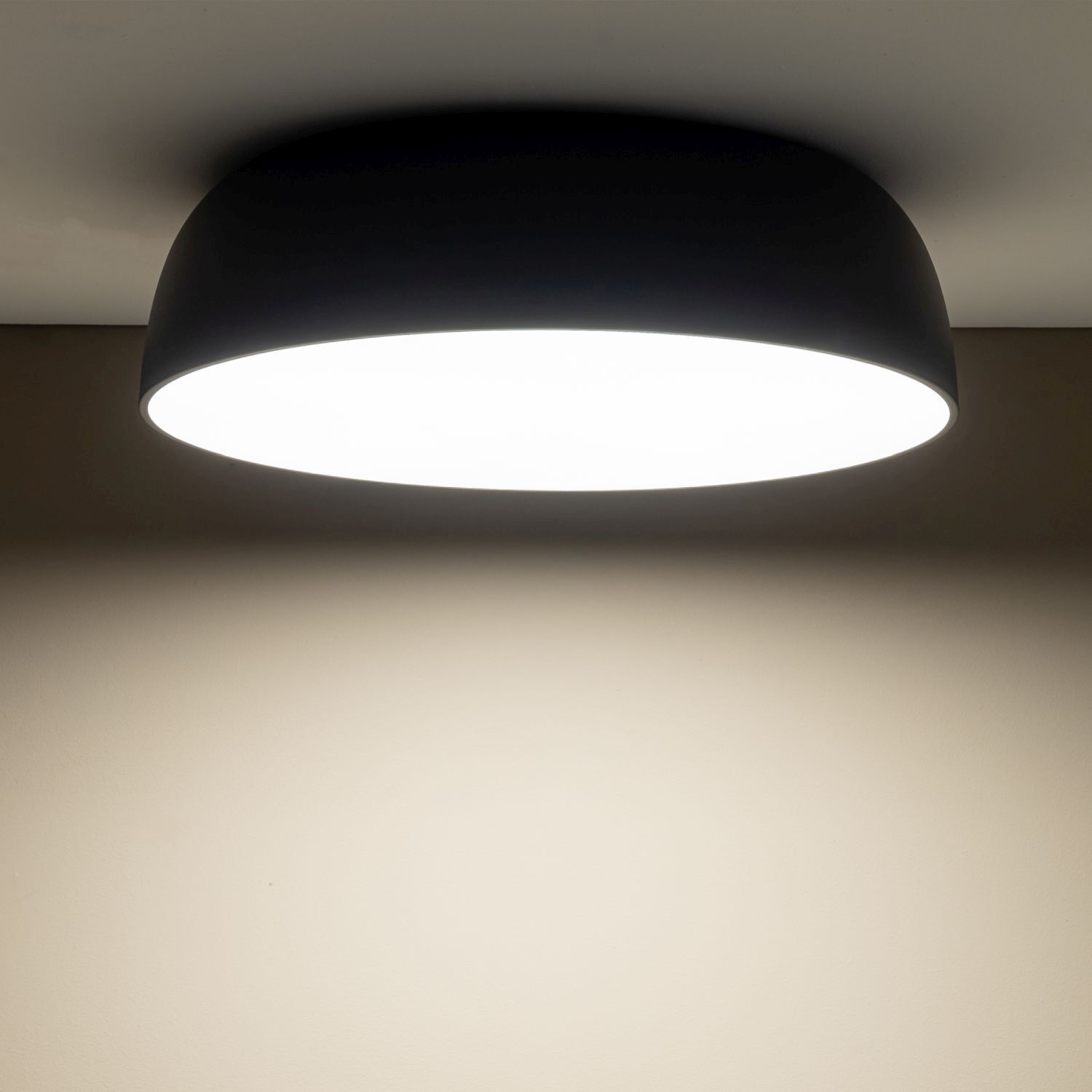 Blendarme Deckenlampe Metall E27 Ø58 cm rund gemütlich Deckenleuchte