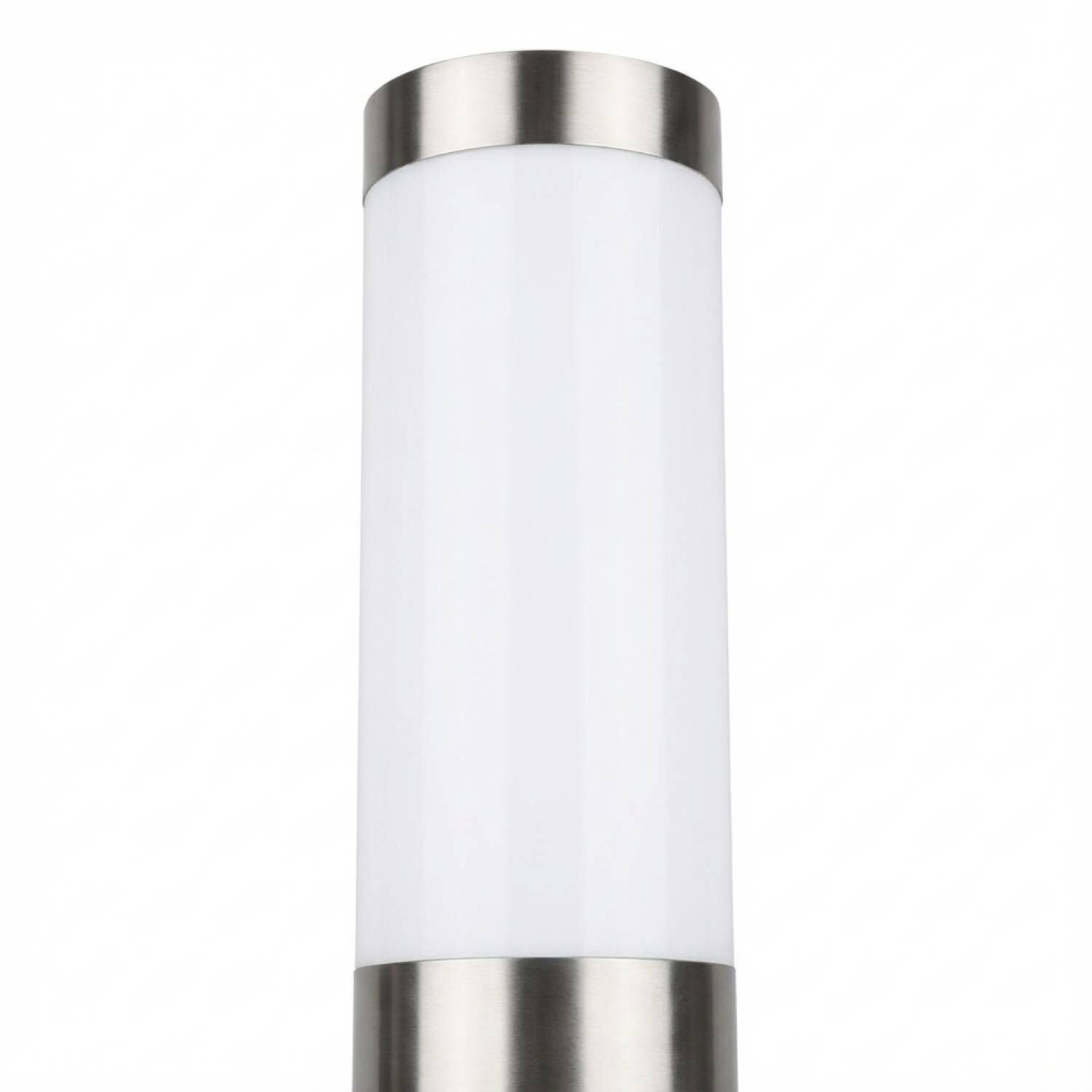 wandlampe, pollerarm, stahl, kunststoff, modern
