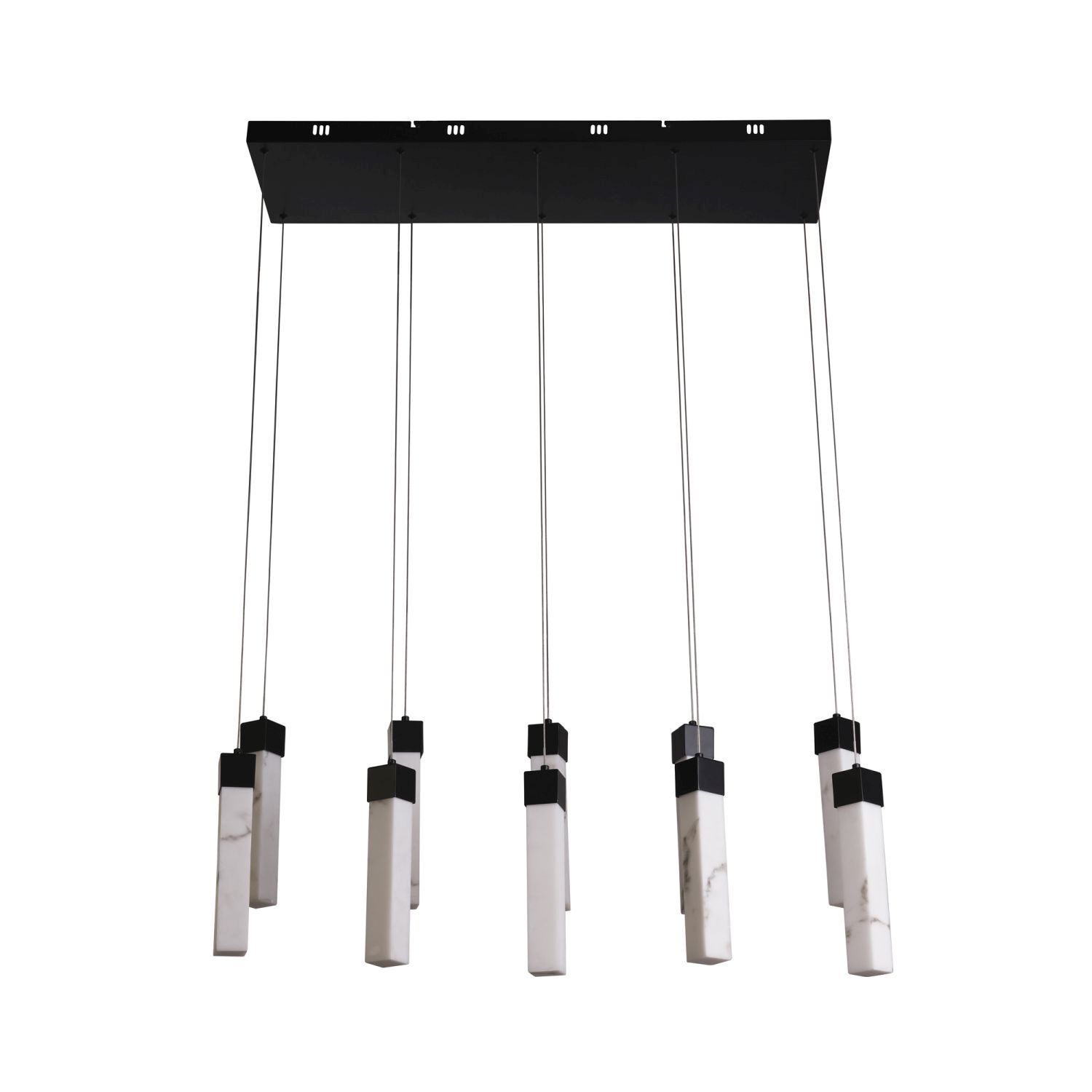 pendant light, hängelampe, marmorklotz, schwarzes metall, deckenleuchte