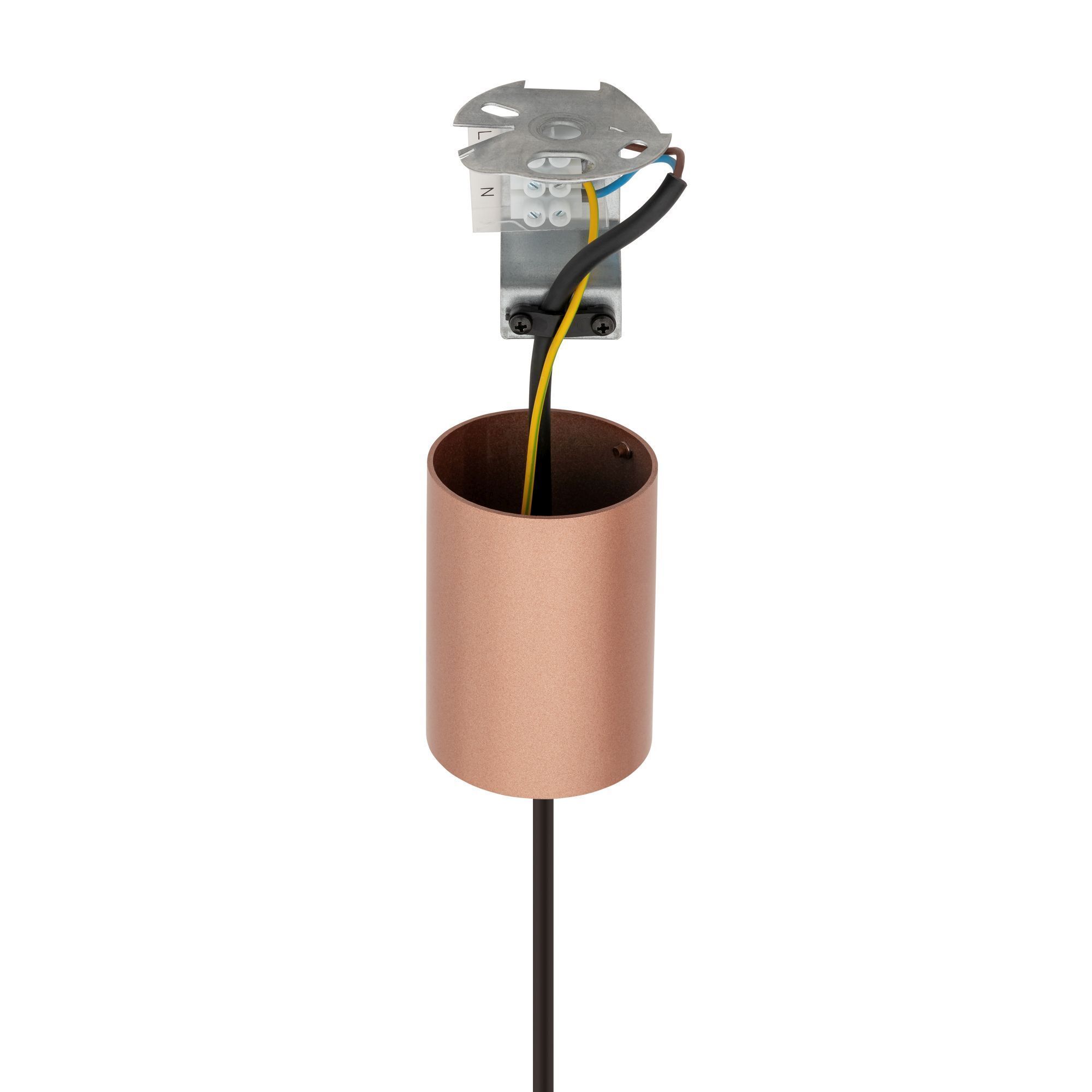 Lampenfassung, Spule, Kupfer, Kabel, Lampe