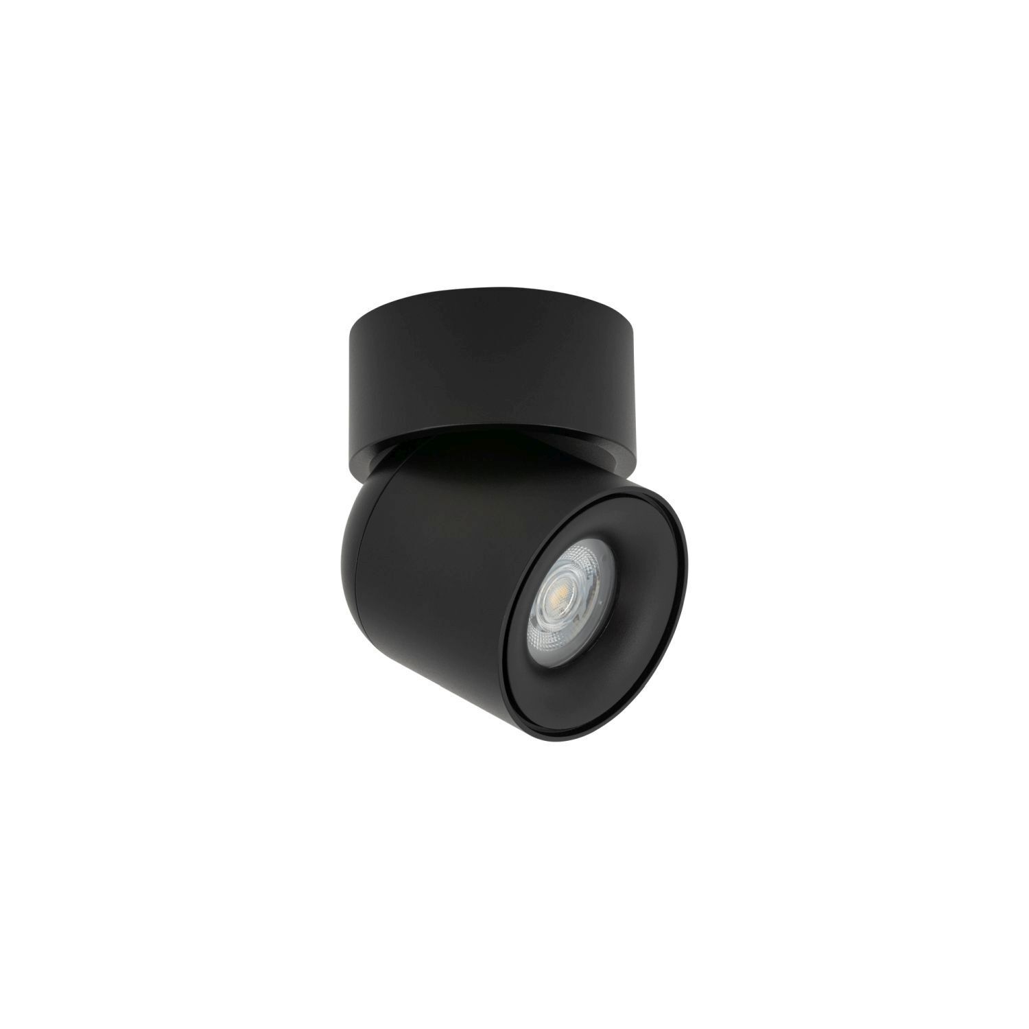 Flexibler Deckenstrahler Schwarz GU10 B:9,4 cm klein