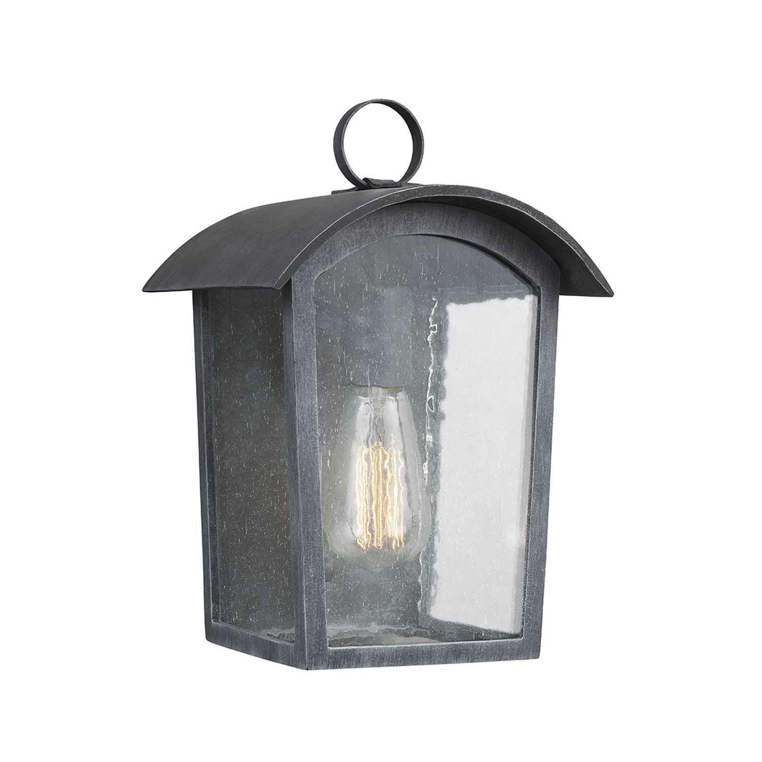 Wandlampe außen Schwarz antik IP44 E27 Rustikal Garten
