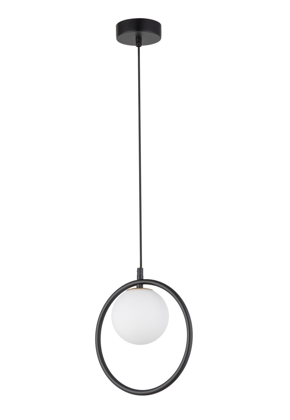 Blendarme Hängelampe Schwarz Metall Kugel Ø12 cm G9