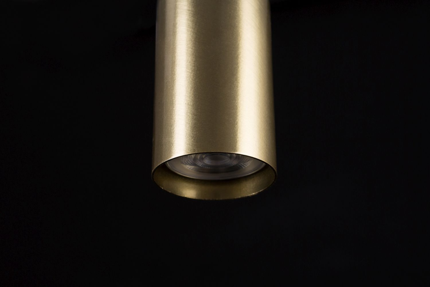 Deckenstrahler 4 flammig GU10 Weiß Gold Spot