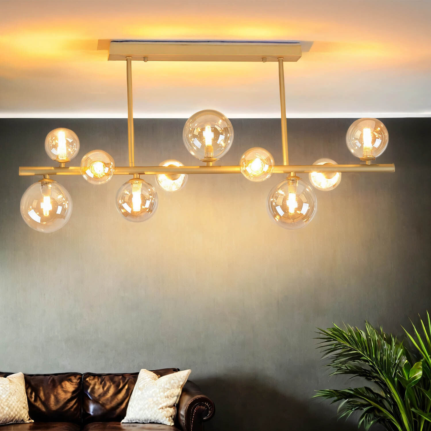 Leuchter, Lampe, Deckenleuchte, Kerze