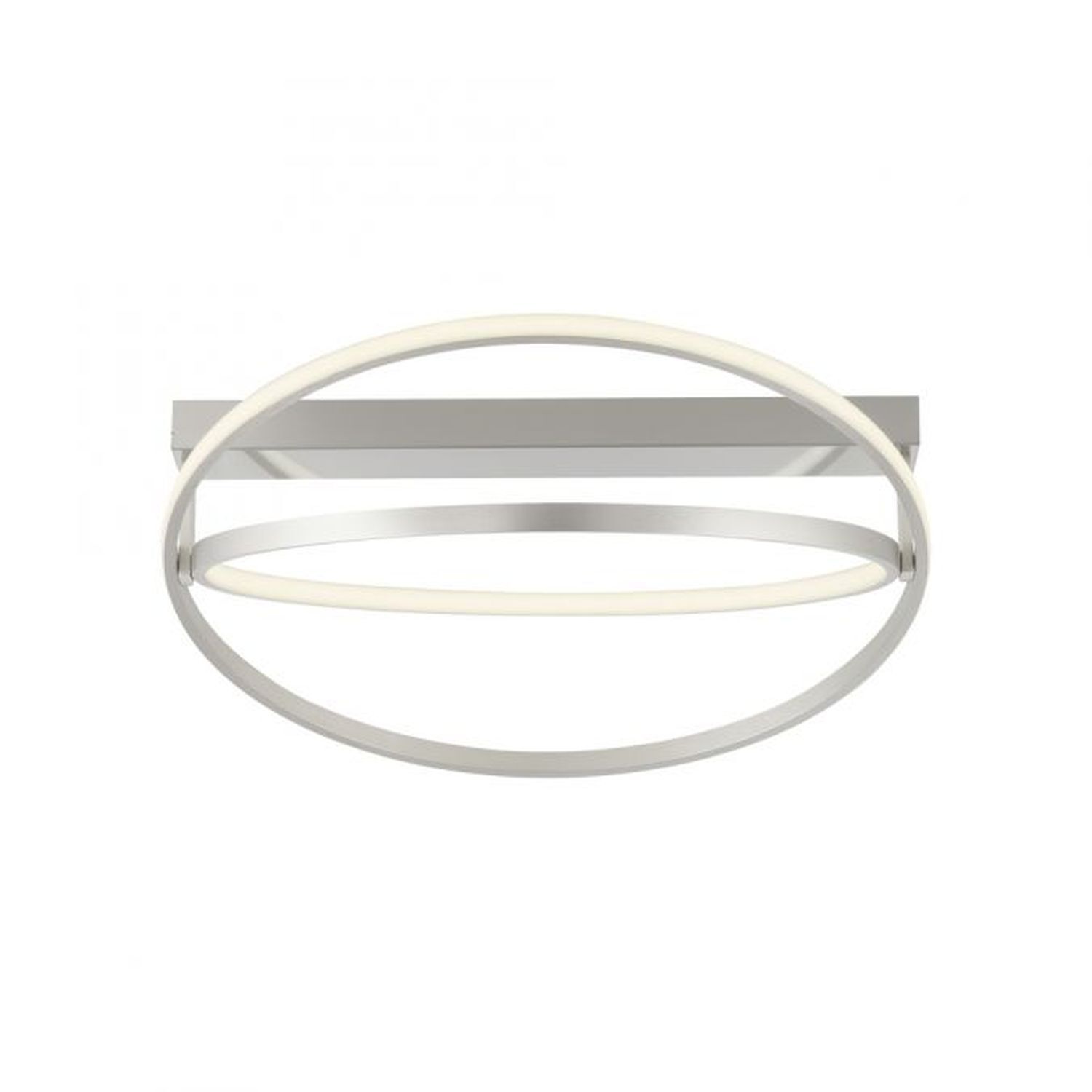 Dimmbare LED Deckenleuchte Metall Ø59 cm Fernbedienung Deckenleuchte, Leuchte